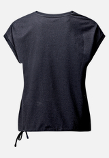 Print-Shirt  mit Tunnelzug  / Rückseite