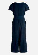 Jumpsuit mit Eingrifftaschen / Rückseite