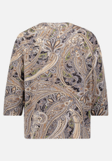 Sweatshirt mit hohem Kragen / Rückseite
