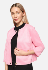 Blazer-Jacke mit aufgesetzten Taschen / Detailbild