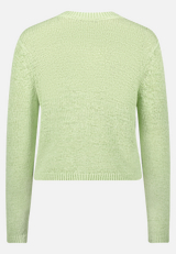 Strick-Cardigan mit aufgesetzten Taschen / Rückseite