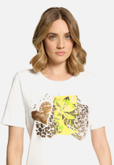 Basic Shirt mit Aufdruck / Detailbild