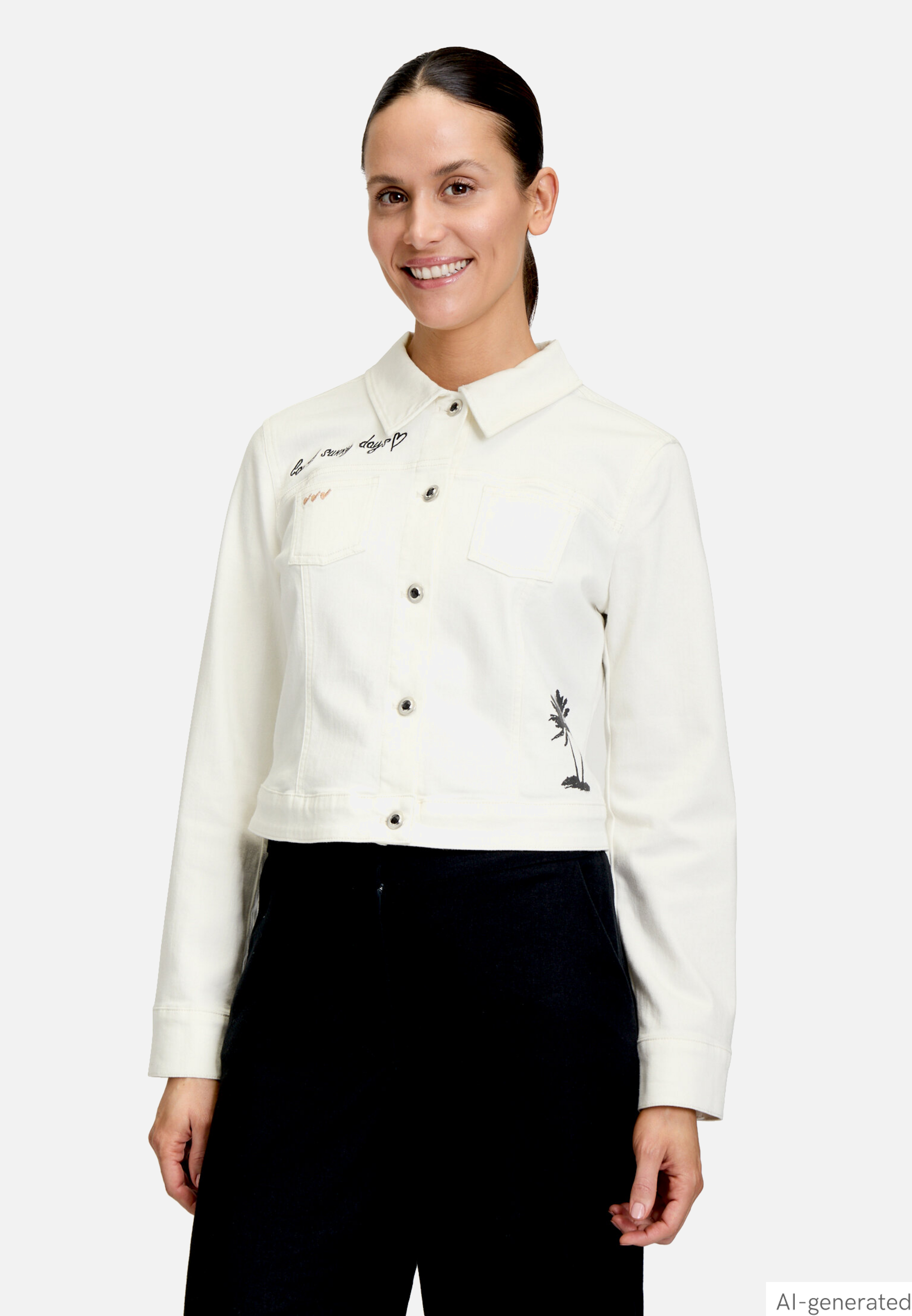 Jeansjacke langarm