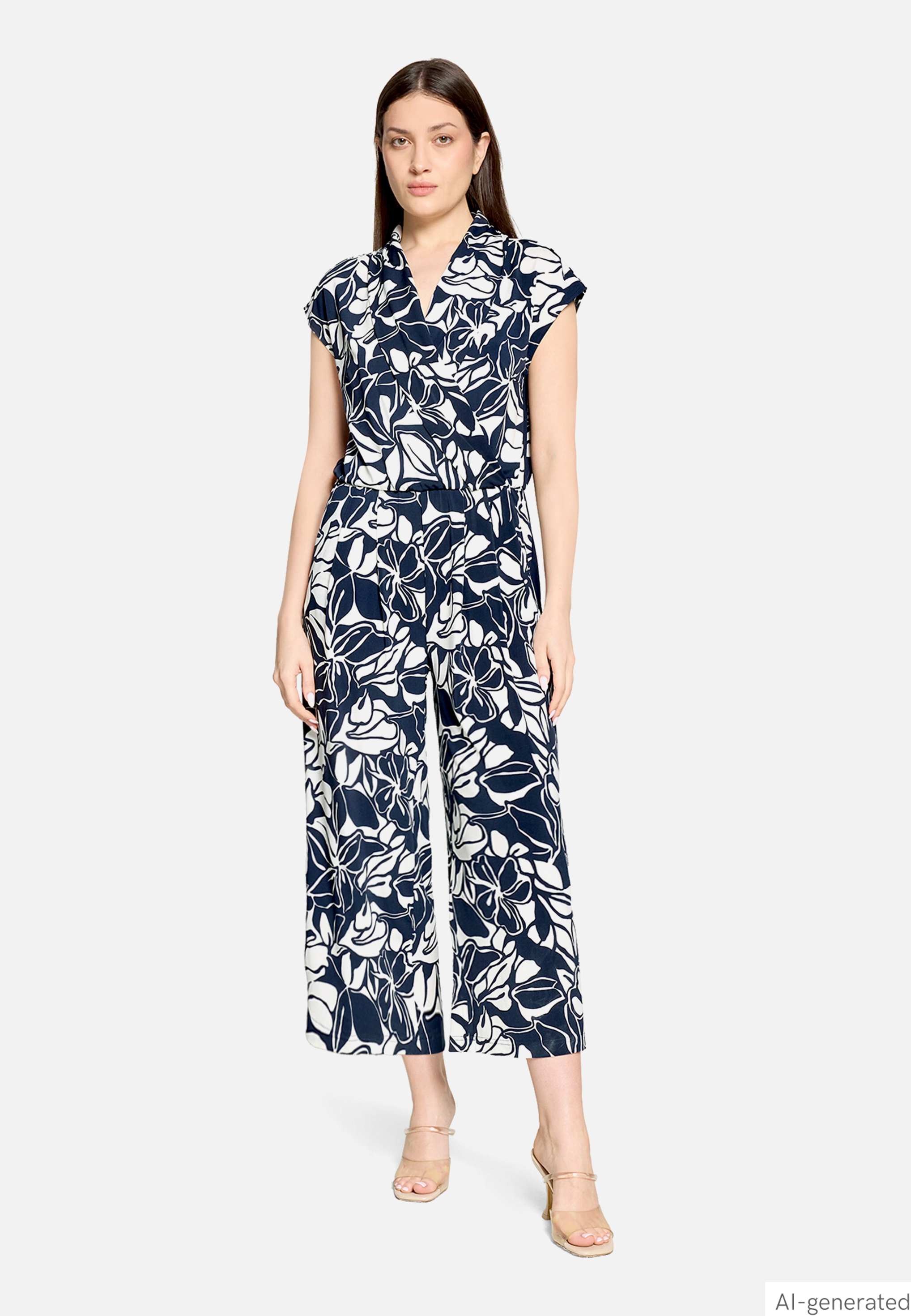 Jumpsuit mit Eingrifftaschen