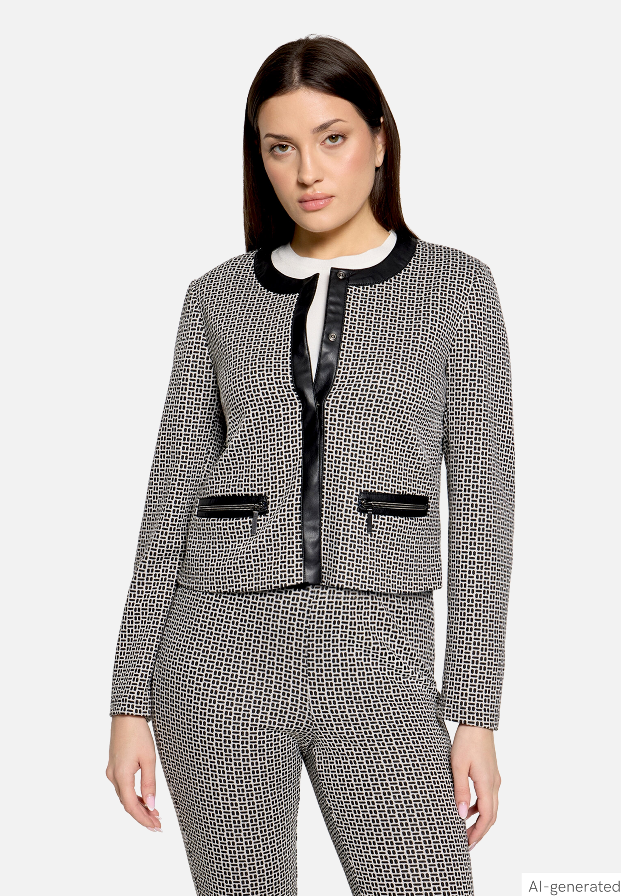 Blazer-Jacke langarm