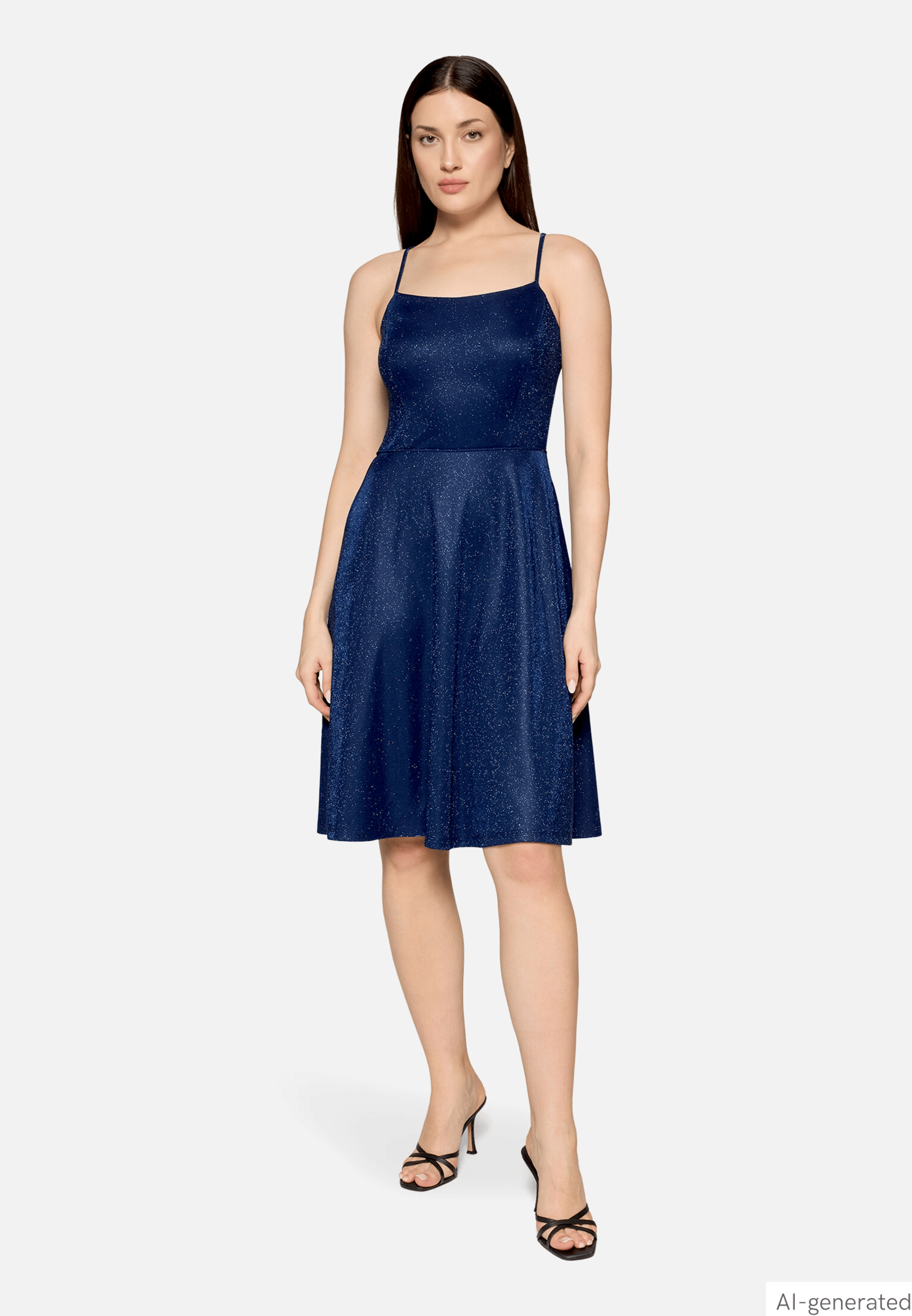 Cocktailkleid mit Schnürung