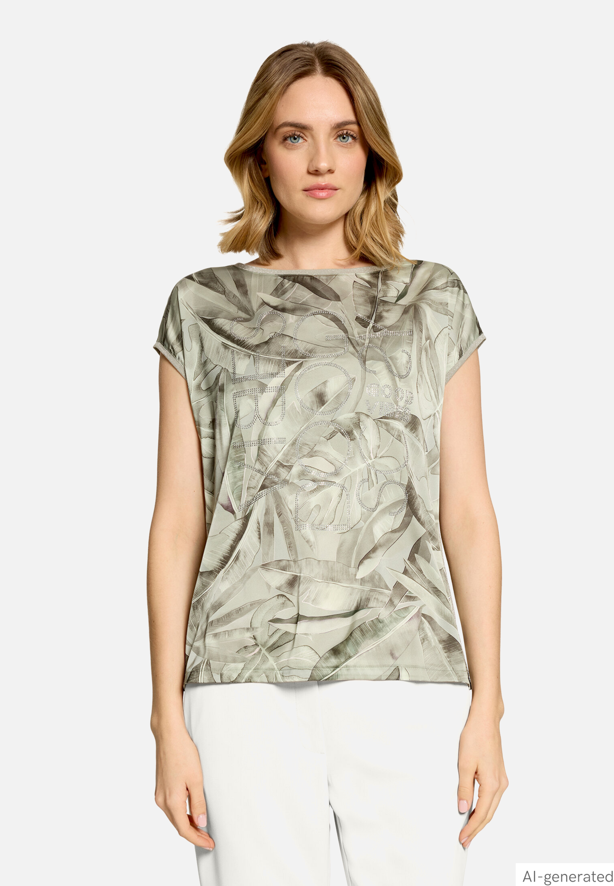 Blusenshirt mit Aufdruck