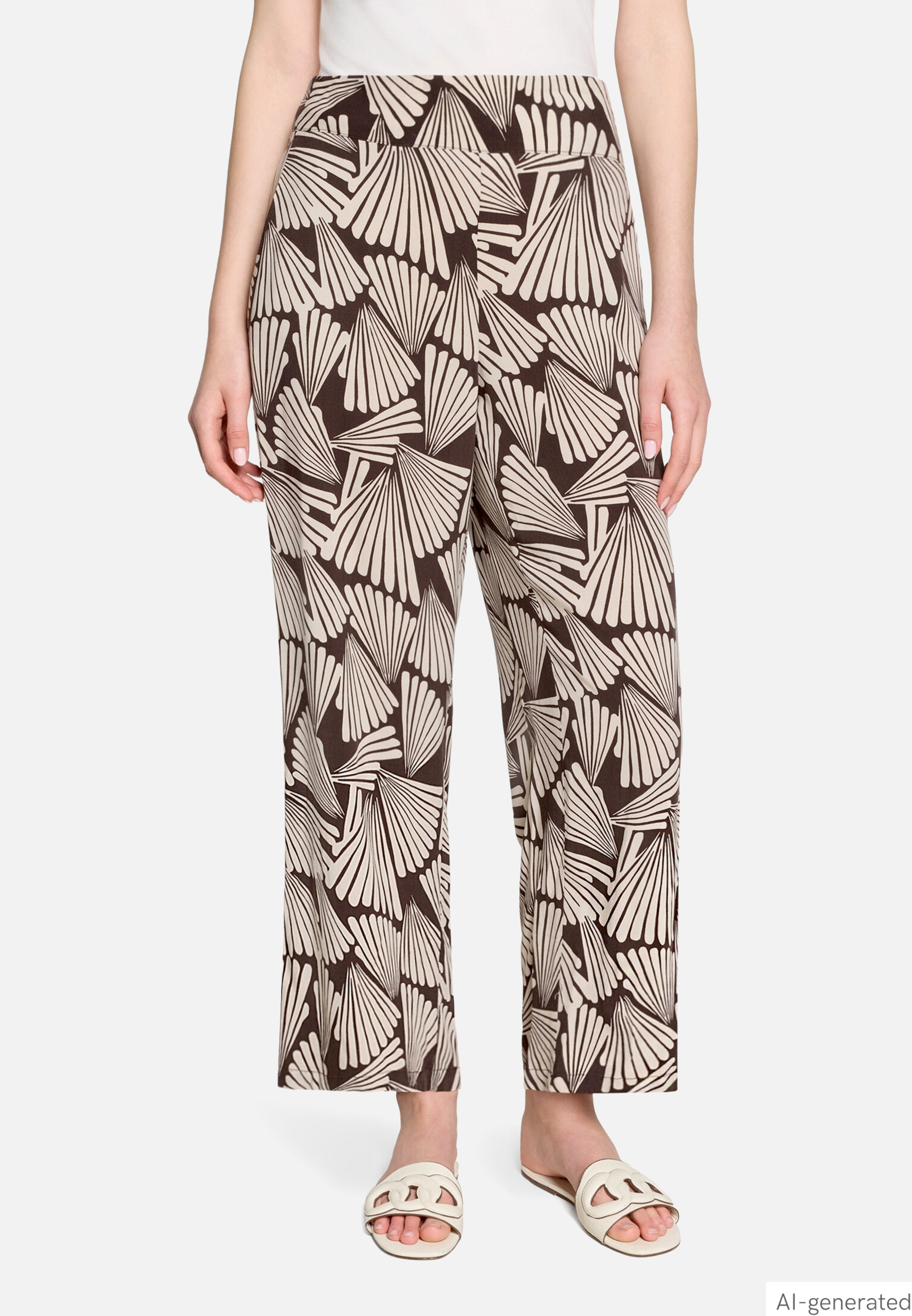 Marlene-Hose mit elastischem Bund