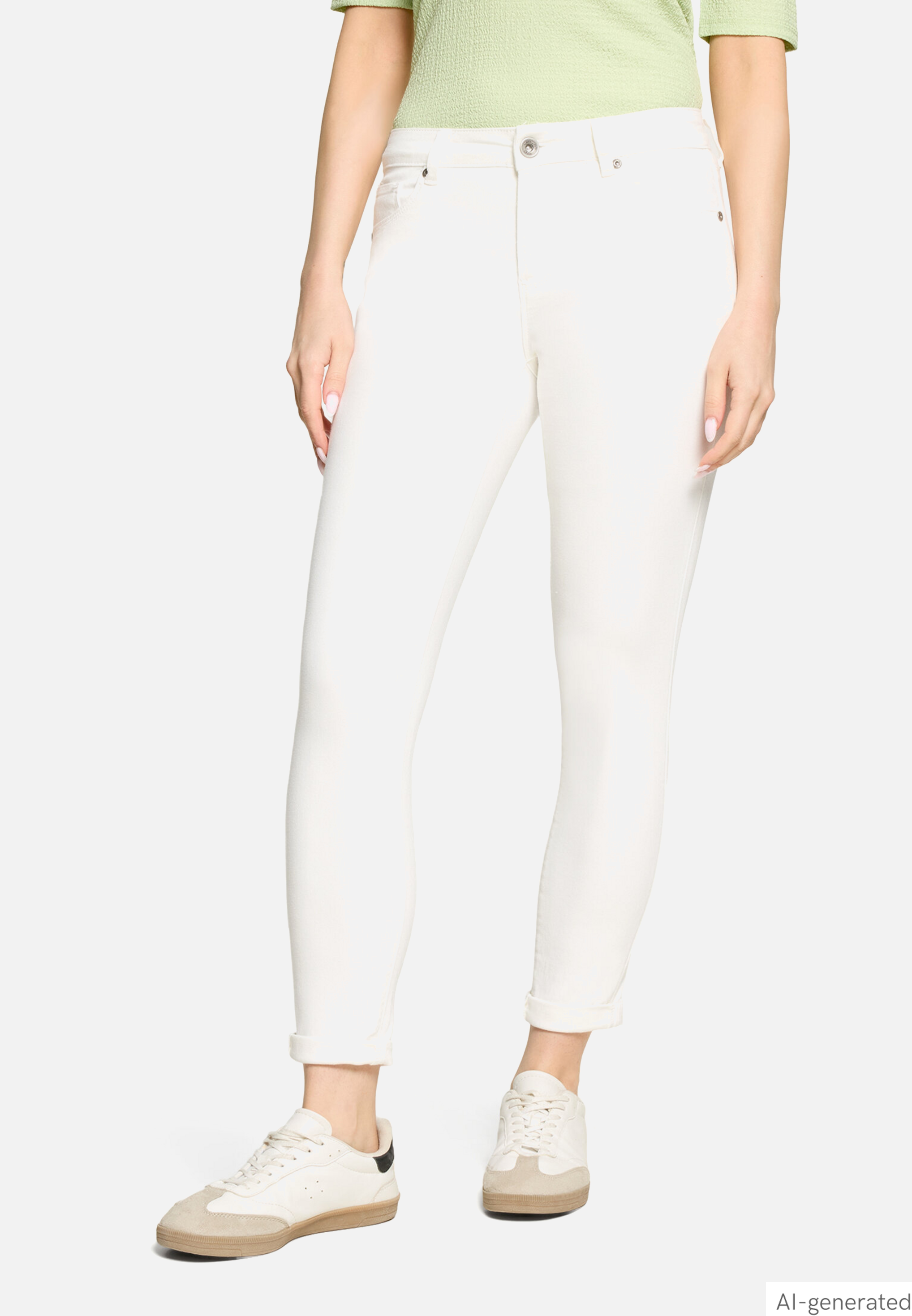 Slim Fit Jeans mit Stretch-Anteil Style Sunny Short
