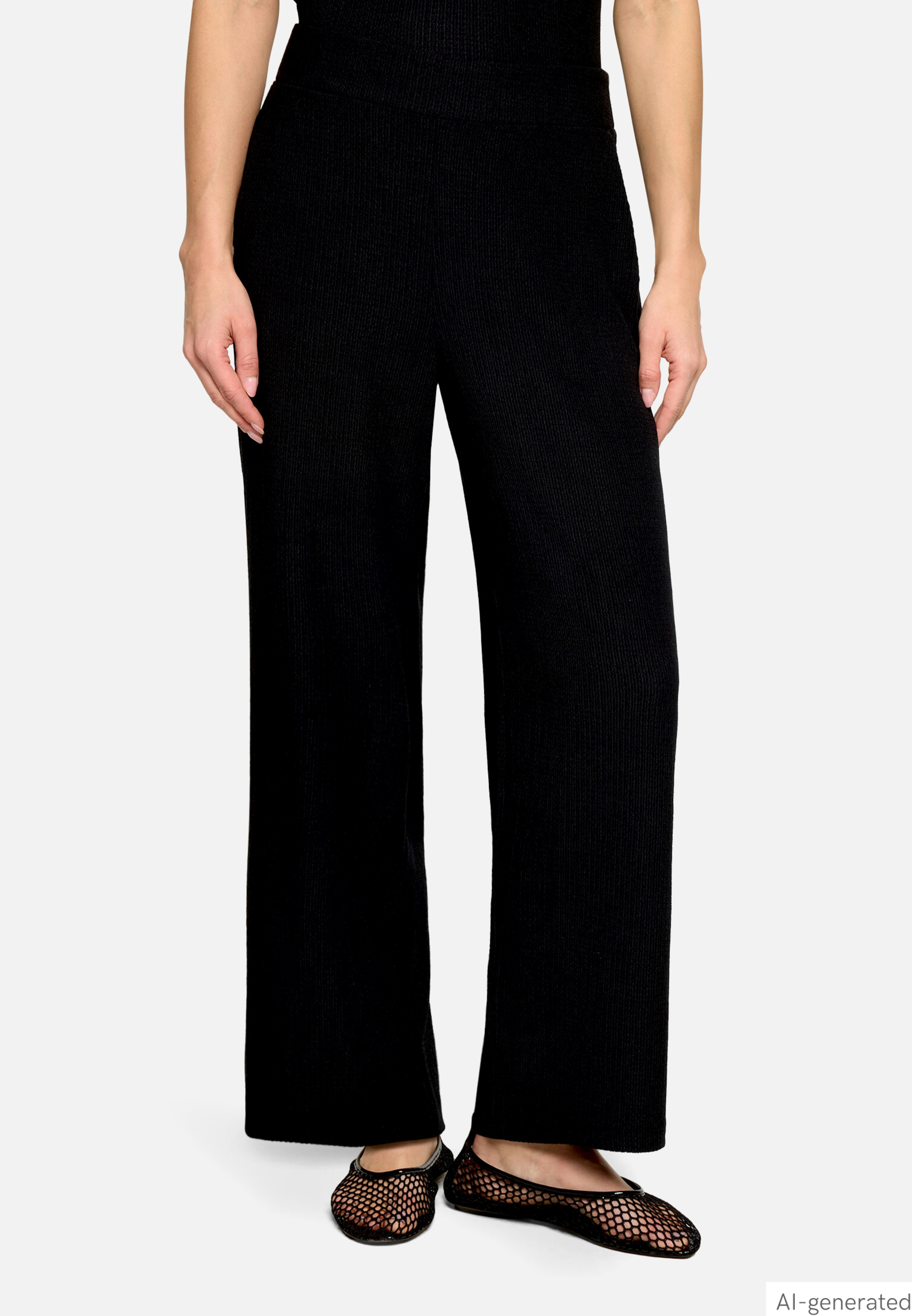 Marlene-Hose mit elastischem Bund