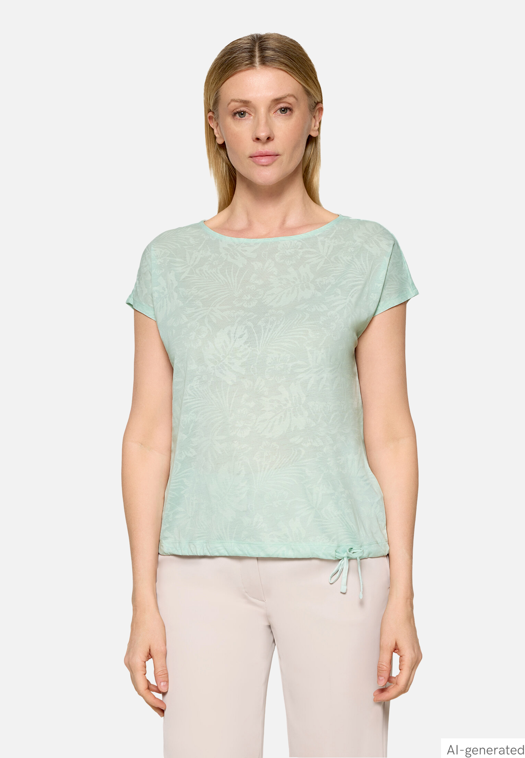 Casual-Shirt mit Tunnelzug