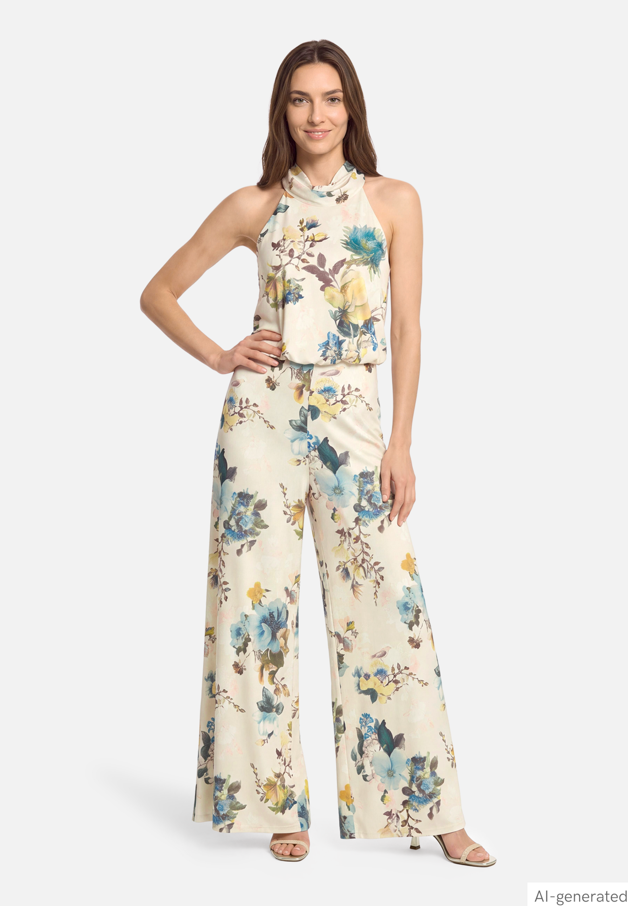 Jumpsuit mit Blumenprint