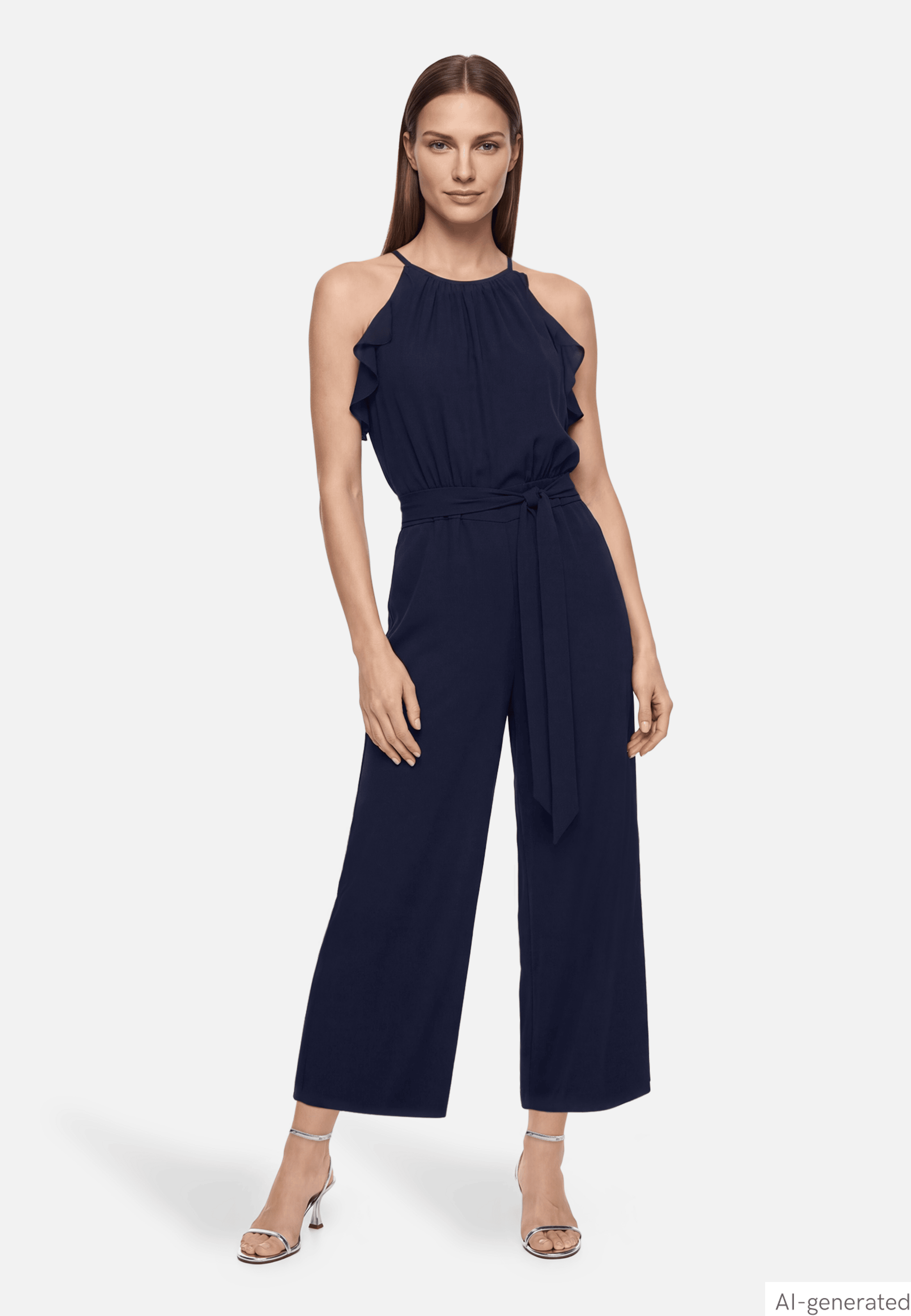 Jumpsuit mit Volant
