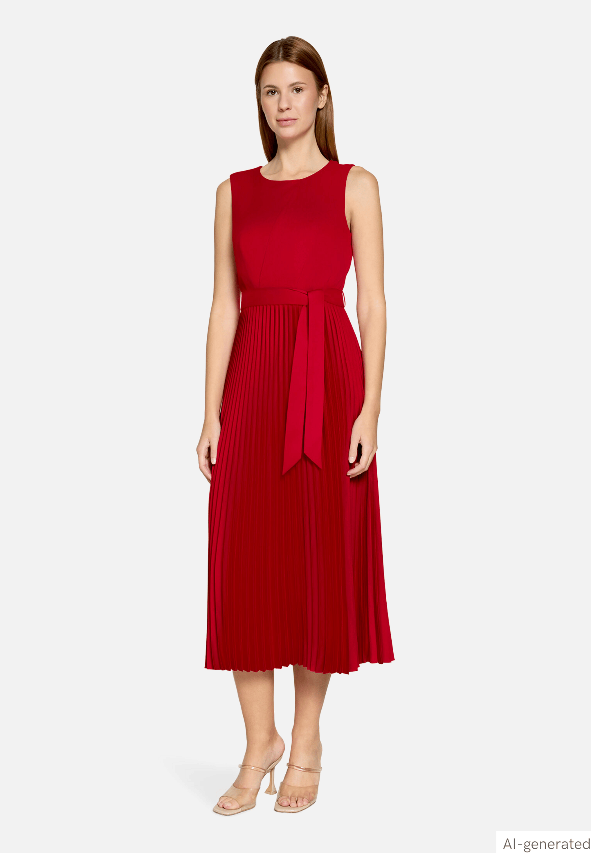Cocktailkleid mit Plissee