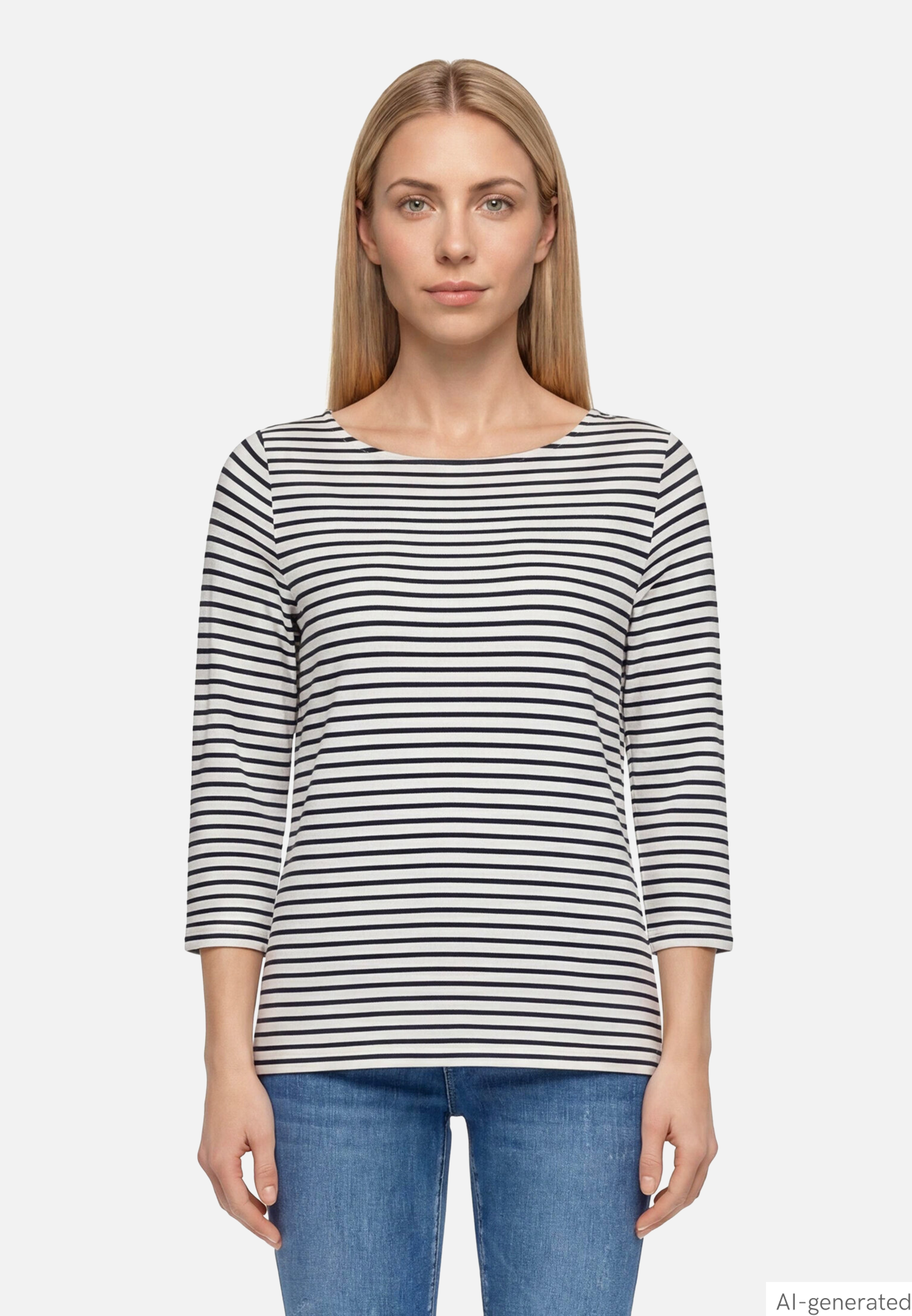 Basic Shirt mit Ringel