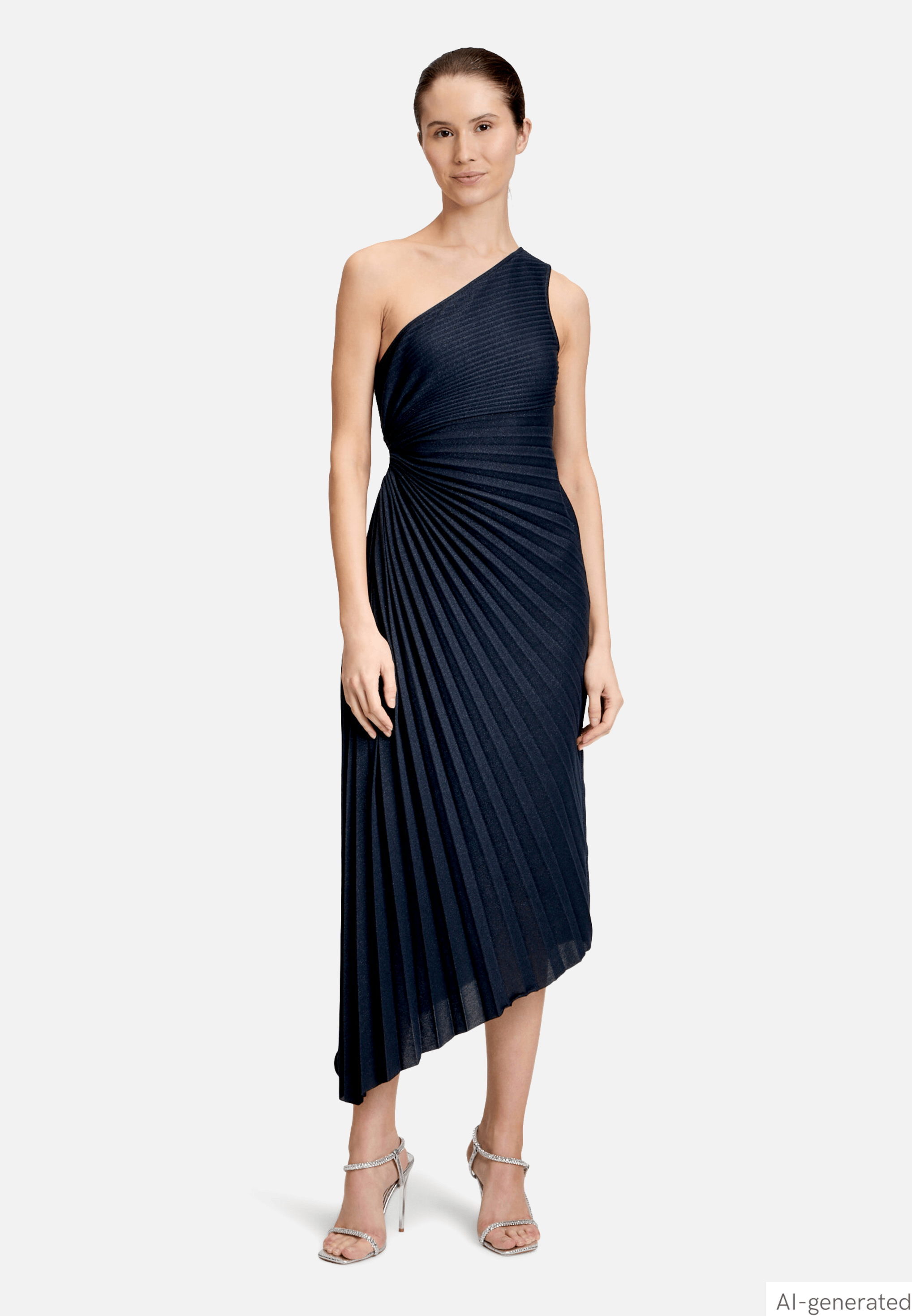 Abendkleid im Glitzer-Look