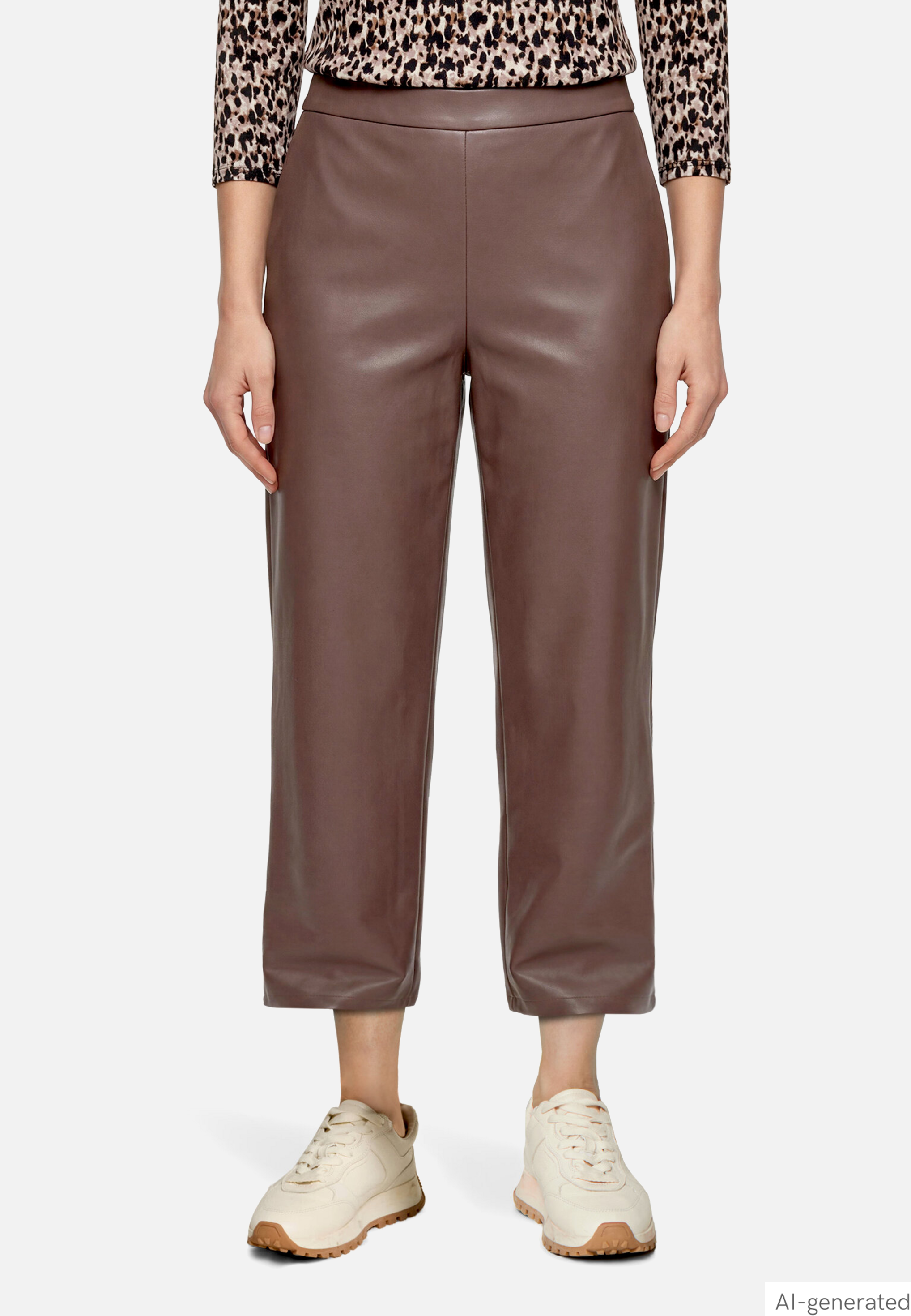Culotte aus Kunstleder
