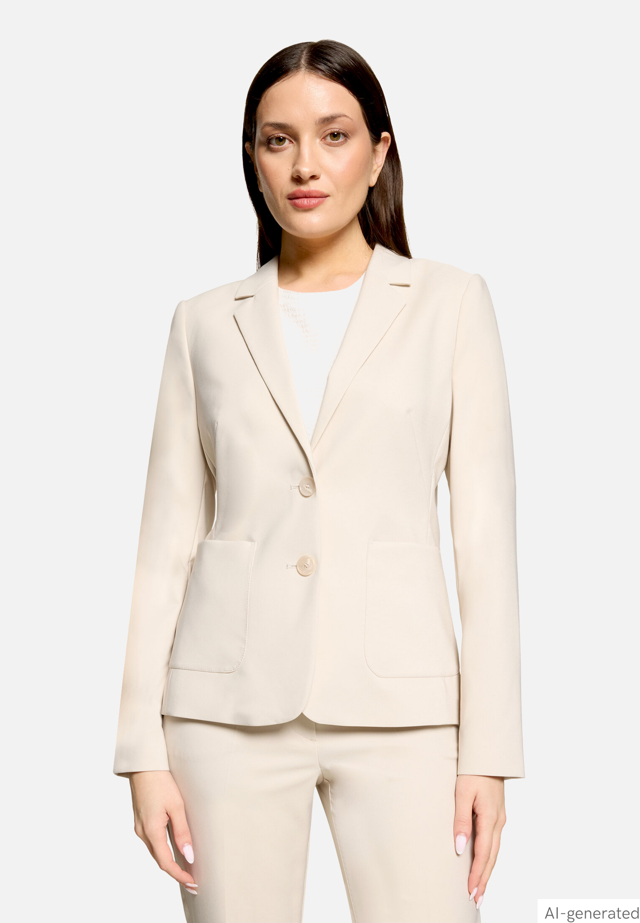 Blazer-Jacke langarm