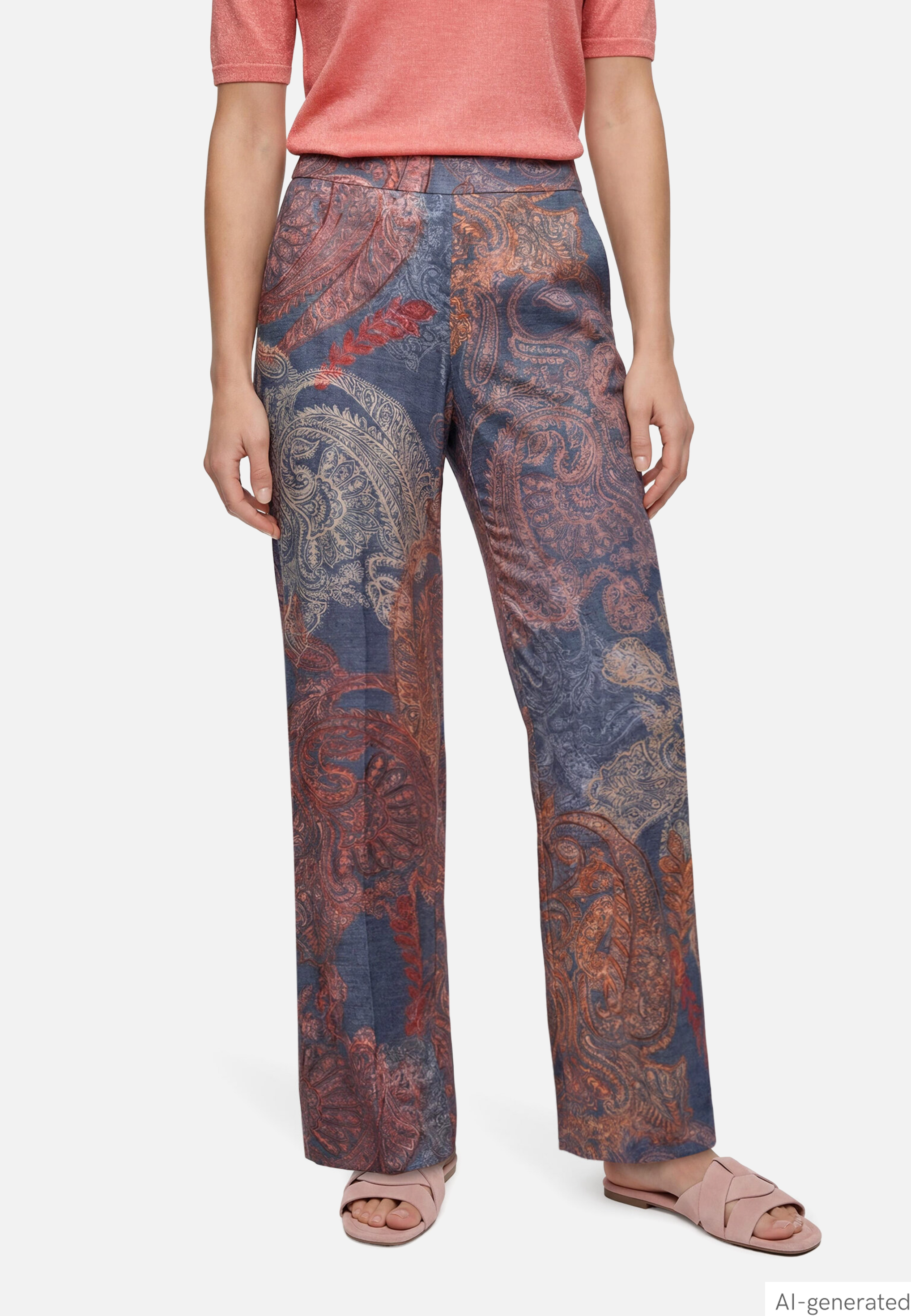 Marlene-Hose mit elastischem Bund