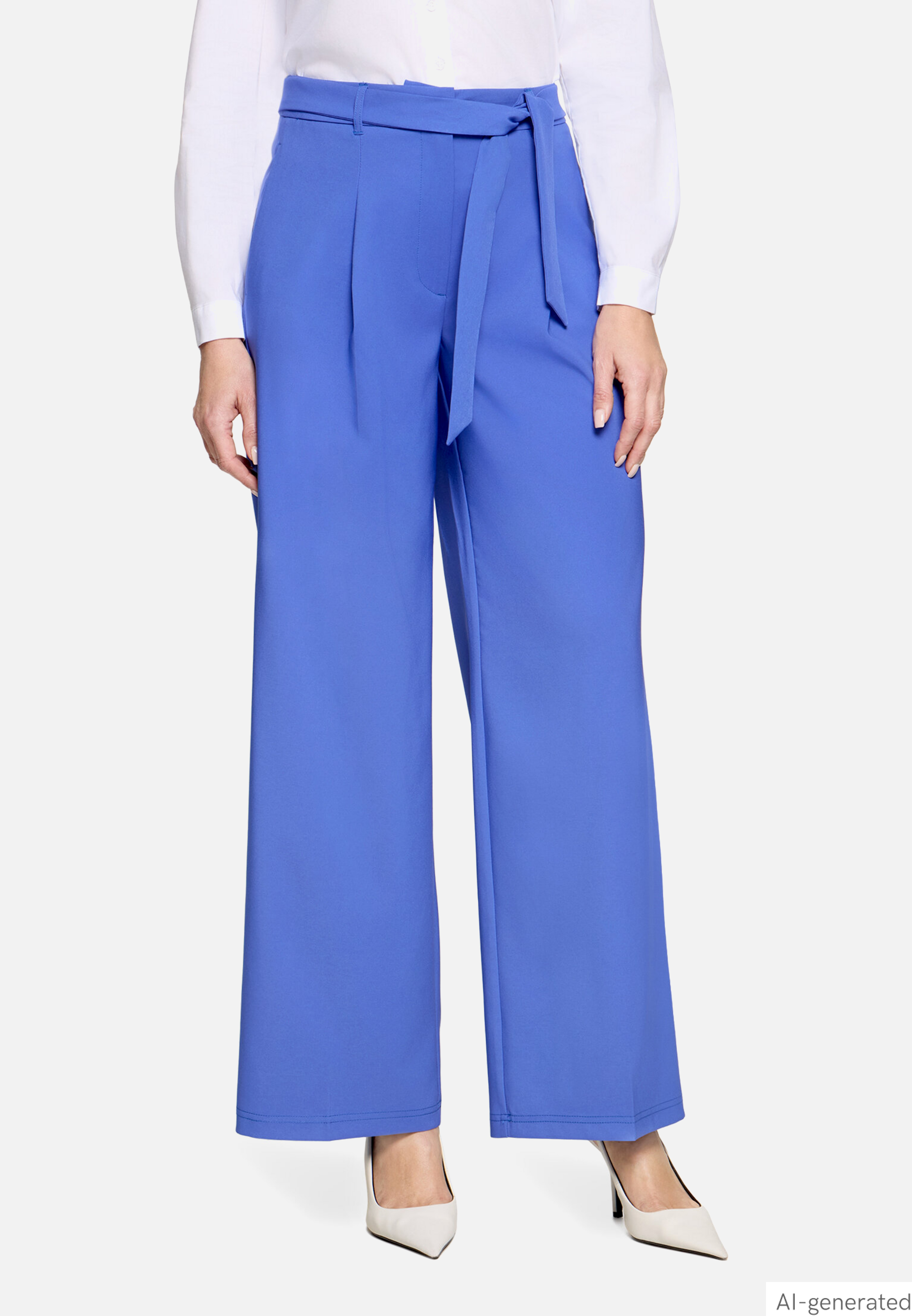 Stoffhose unifarben