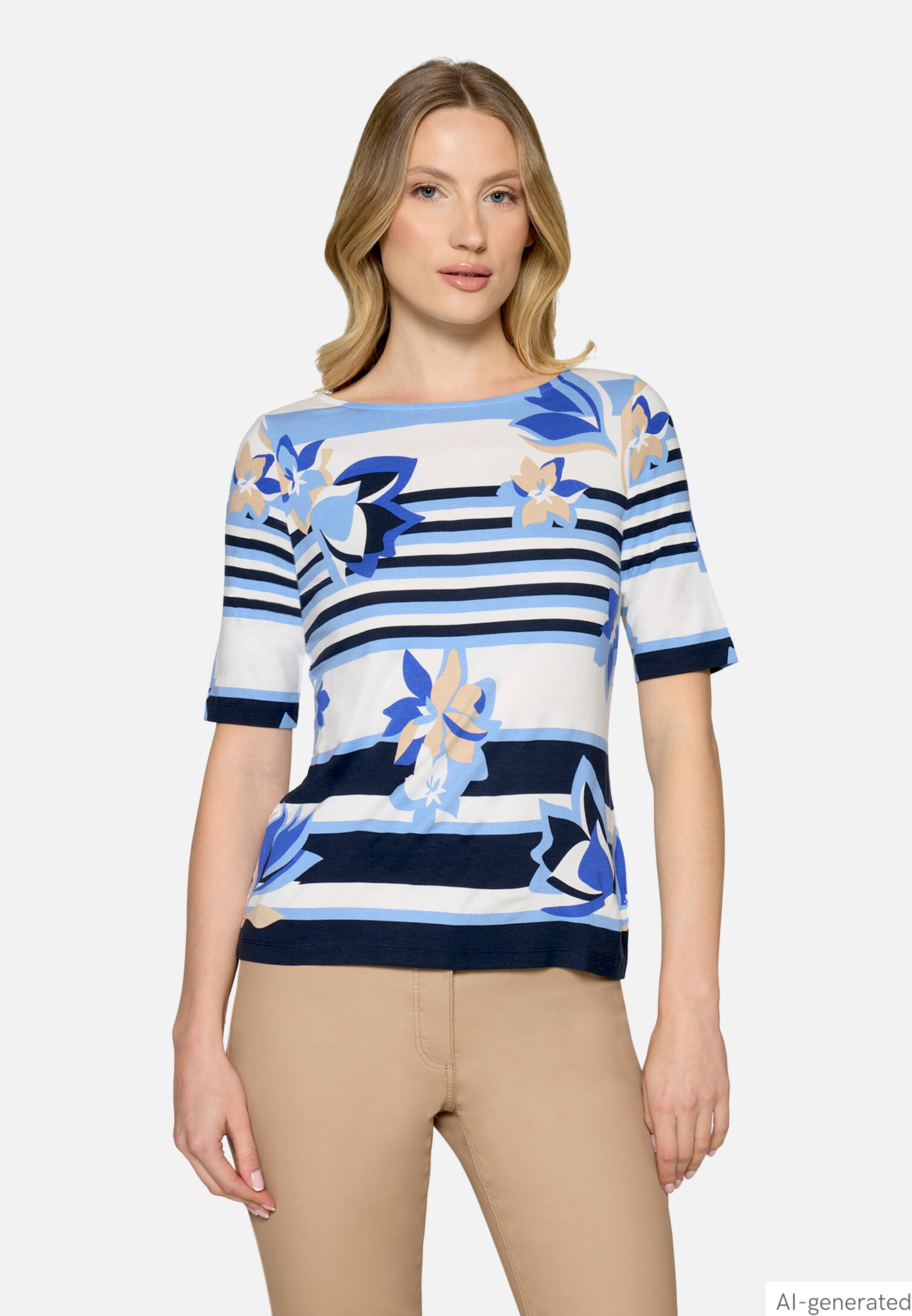Basic Shirt mit Ringel