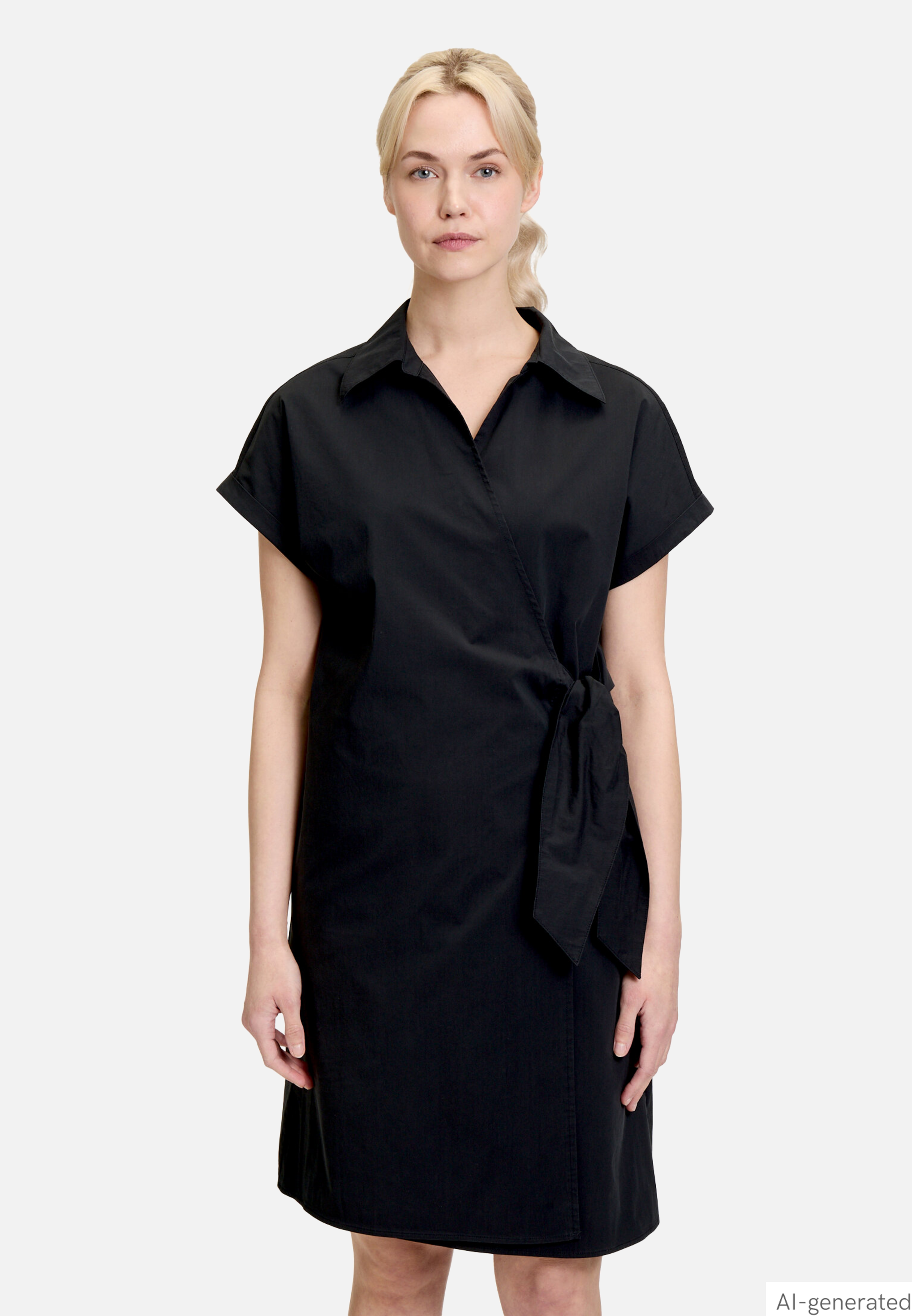 Wickelkleid mit Taschen