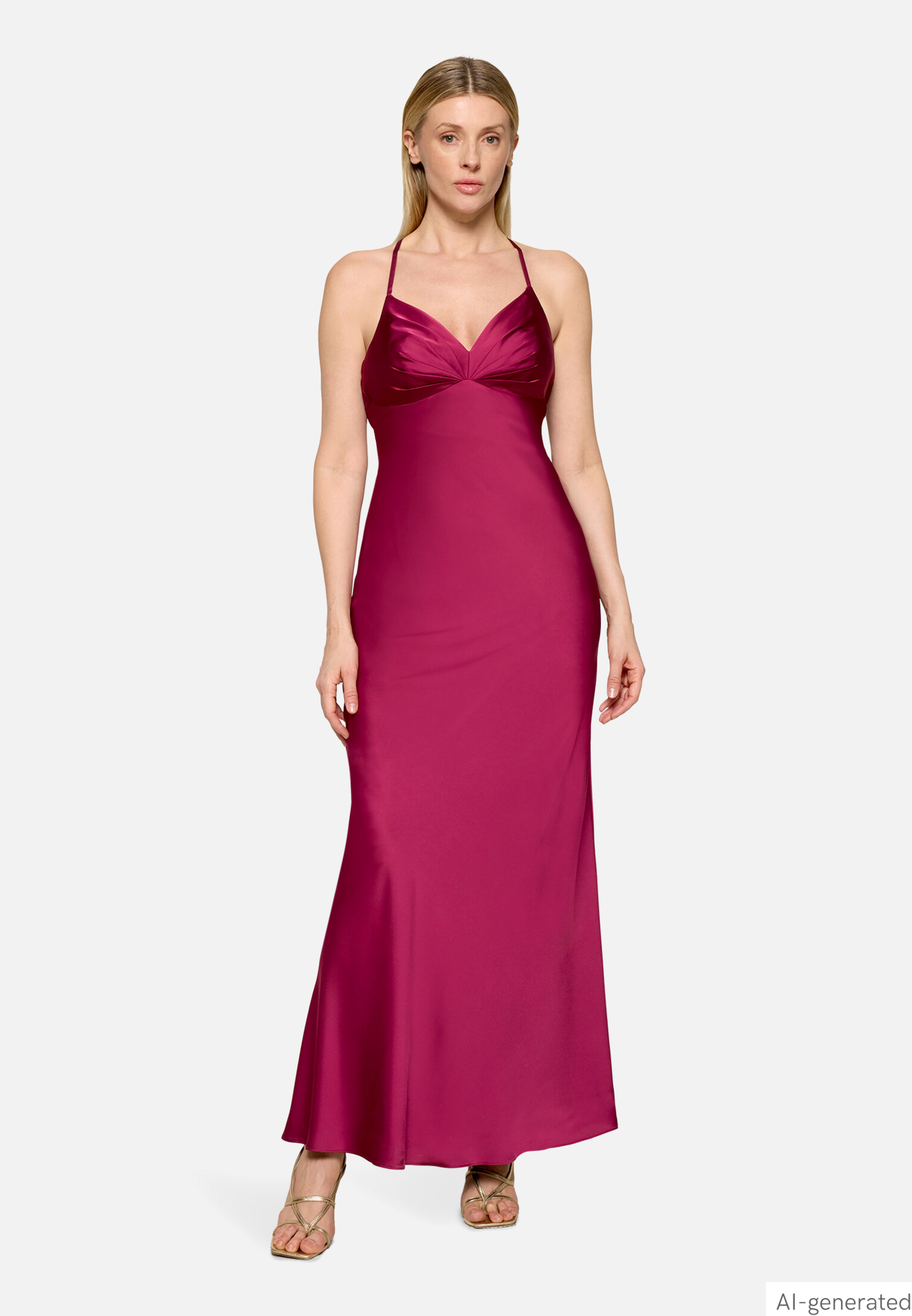 Abendkleid schmal geschnitten