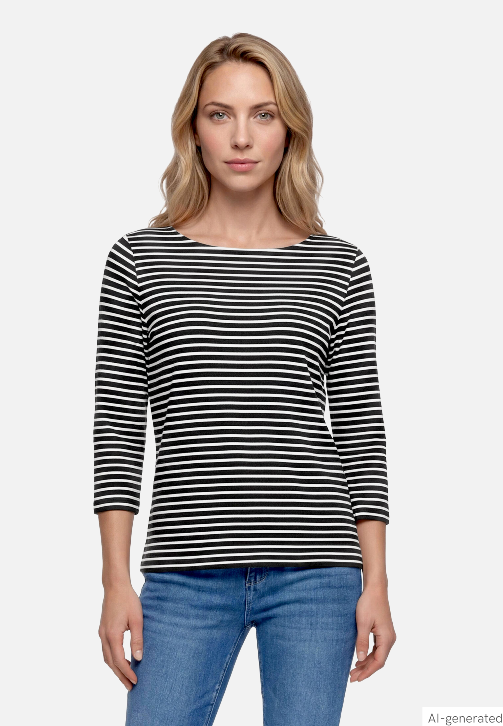 Basic Shirt mit Ringel