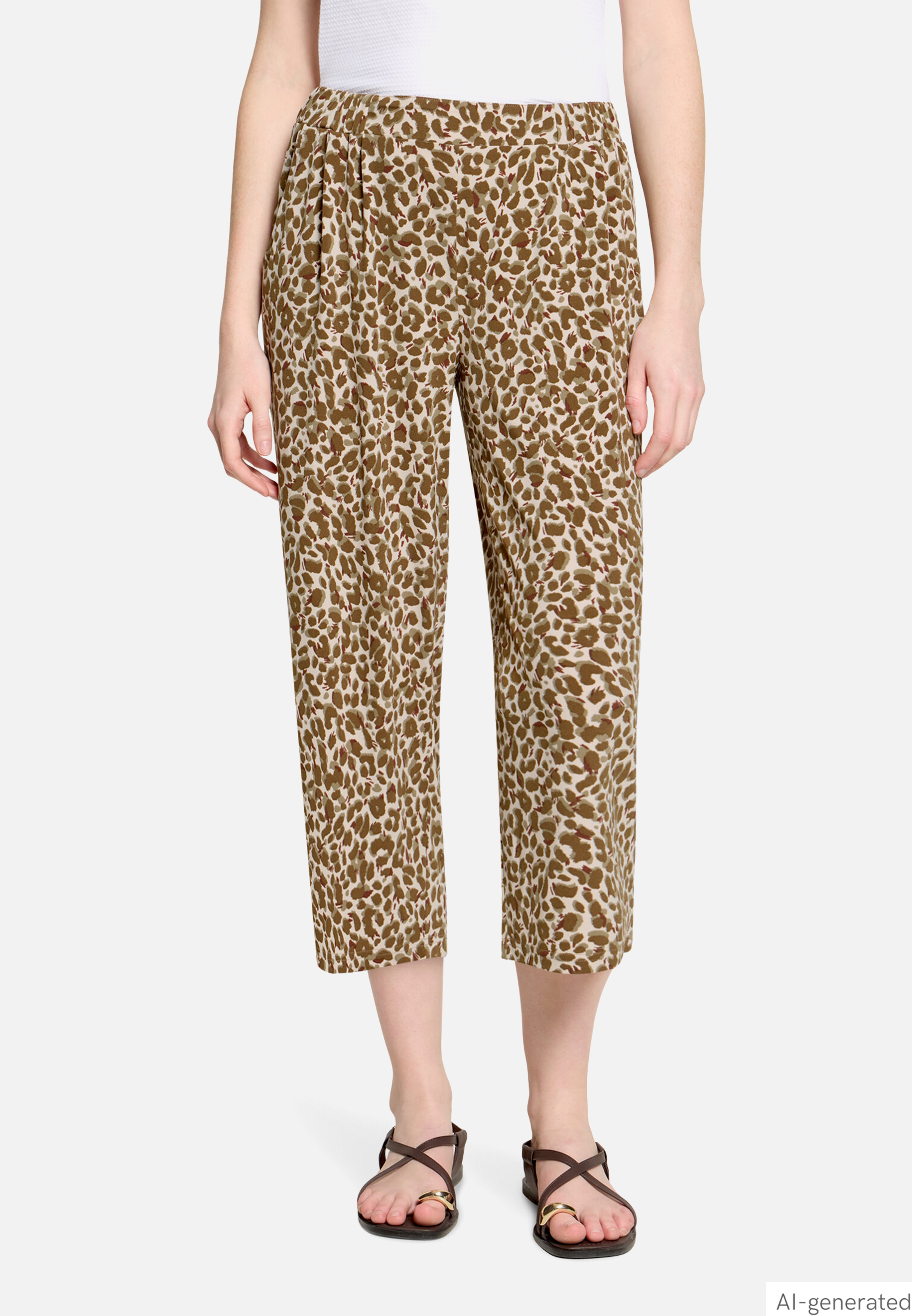 Culotte mit Bundfalten