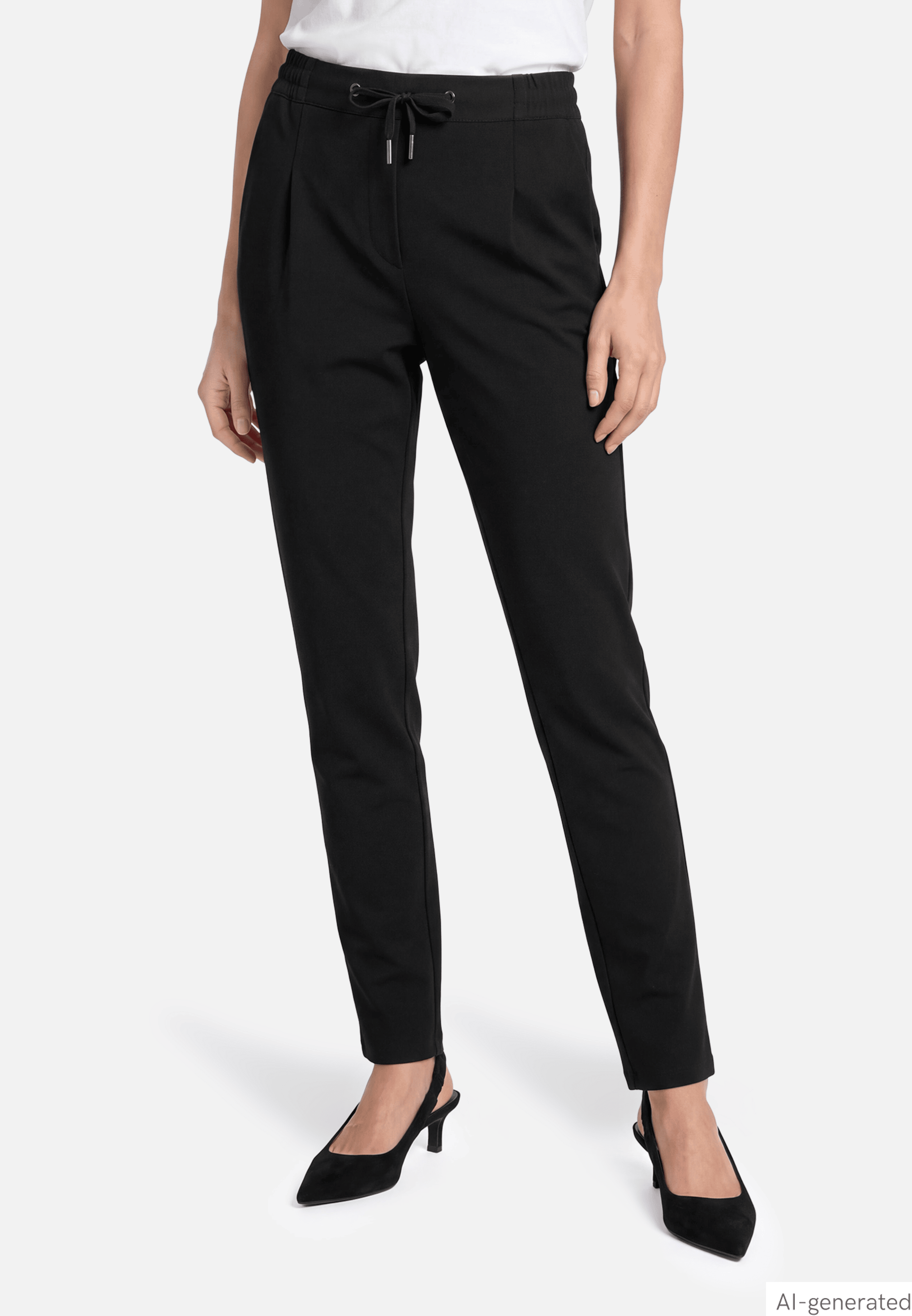 Stretch-Hose mit Eingrifftaschen