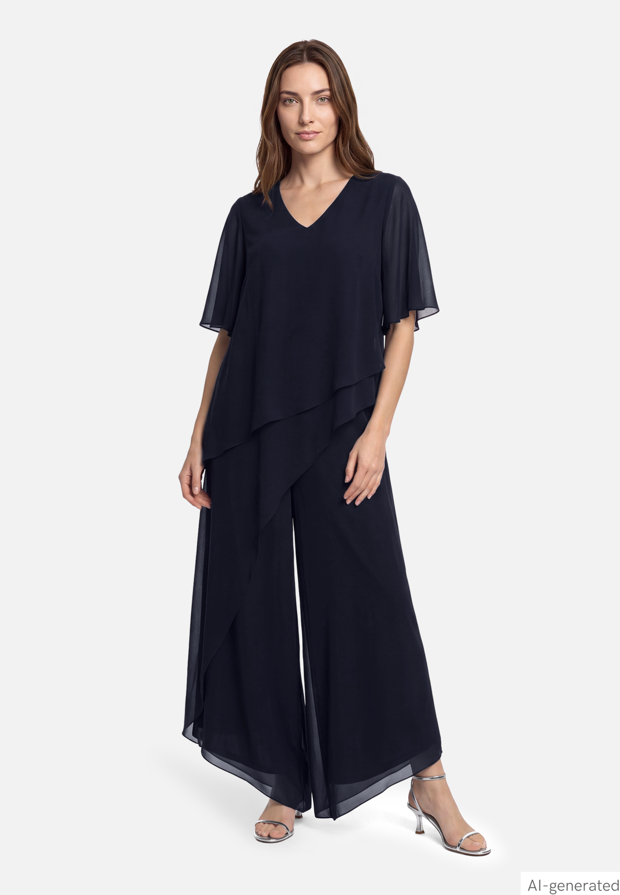 Jumpsuit mit Stufen