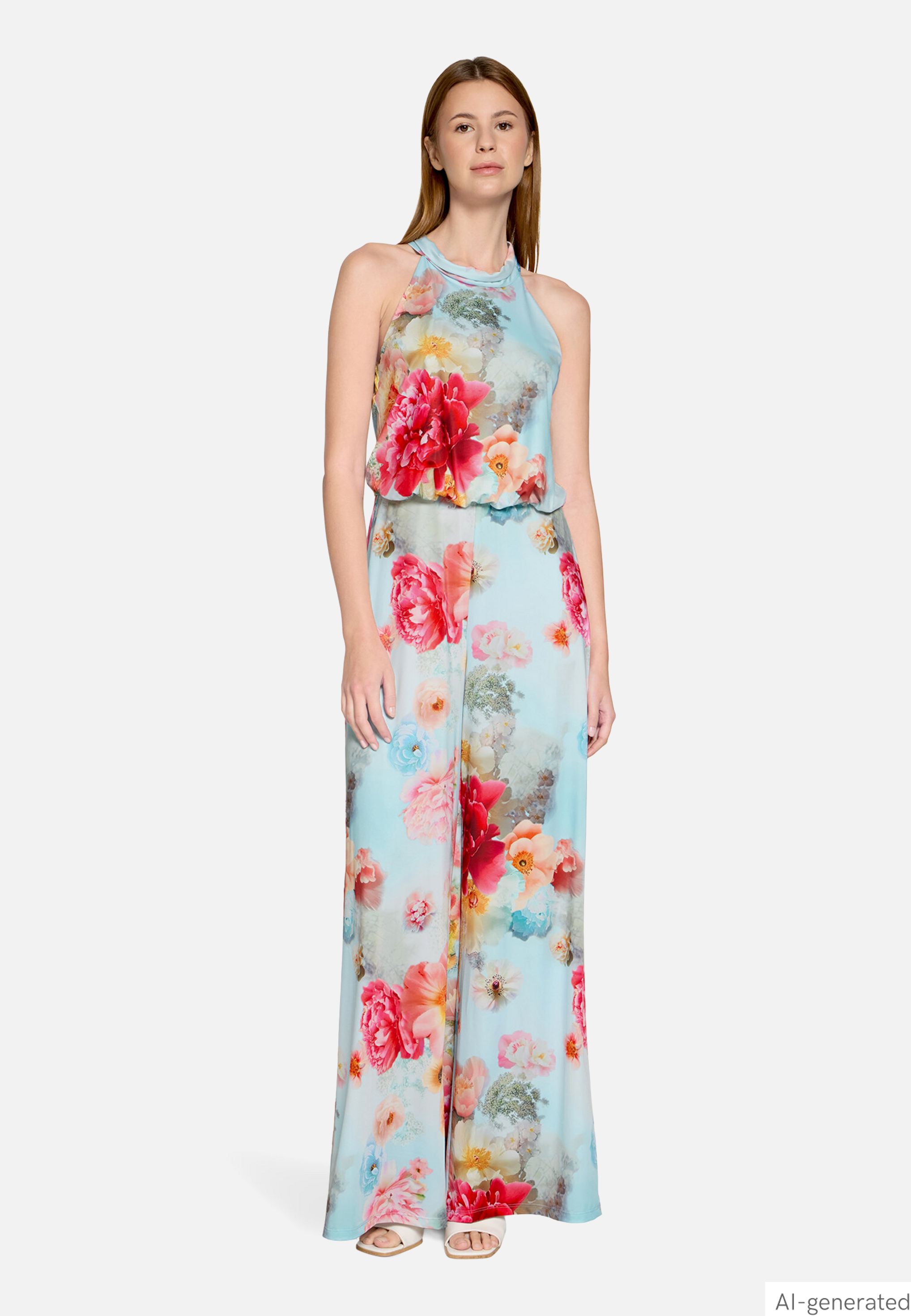 Jumpsuit mit Blumenprint