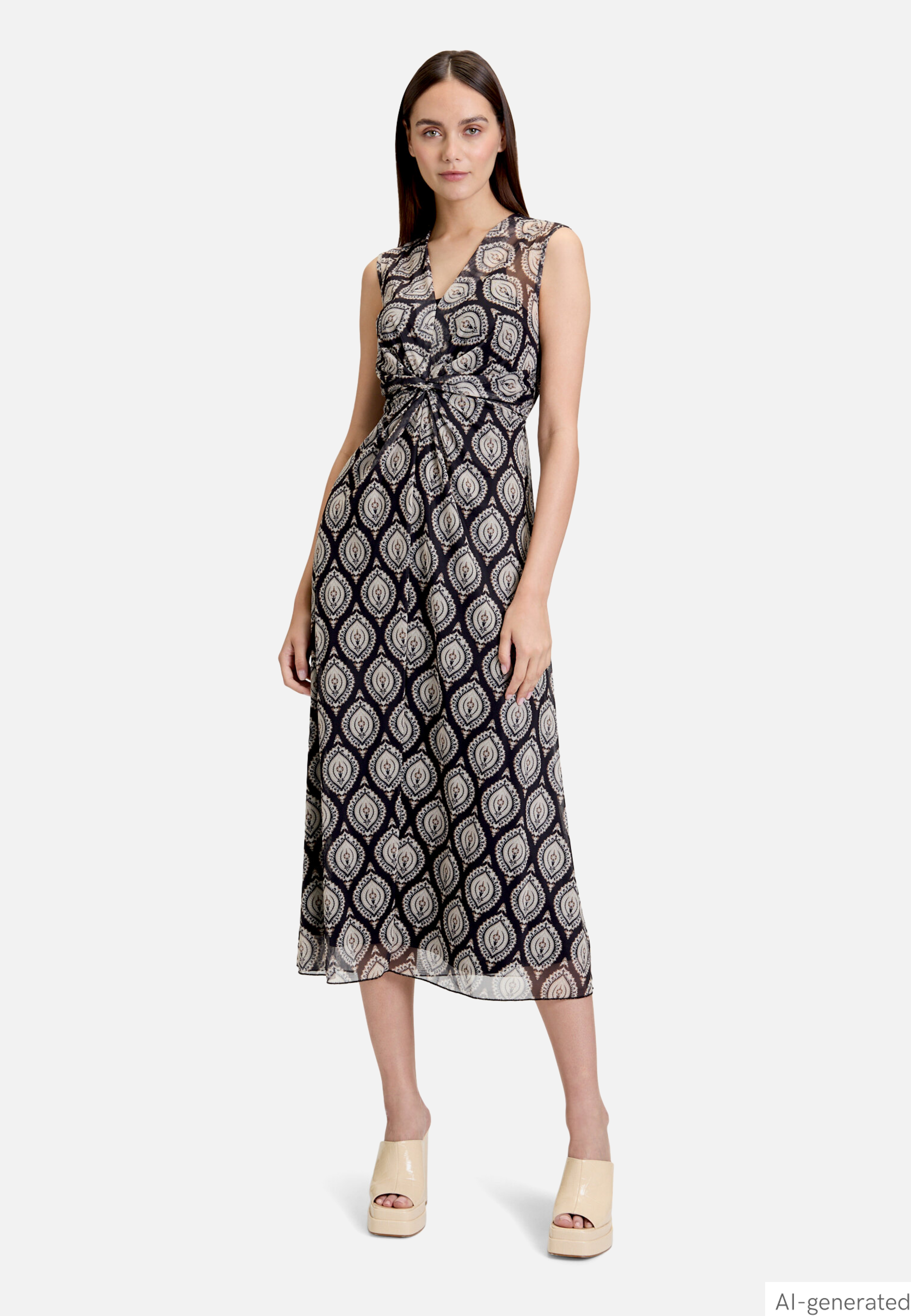 Midikleid ohne Arm