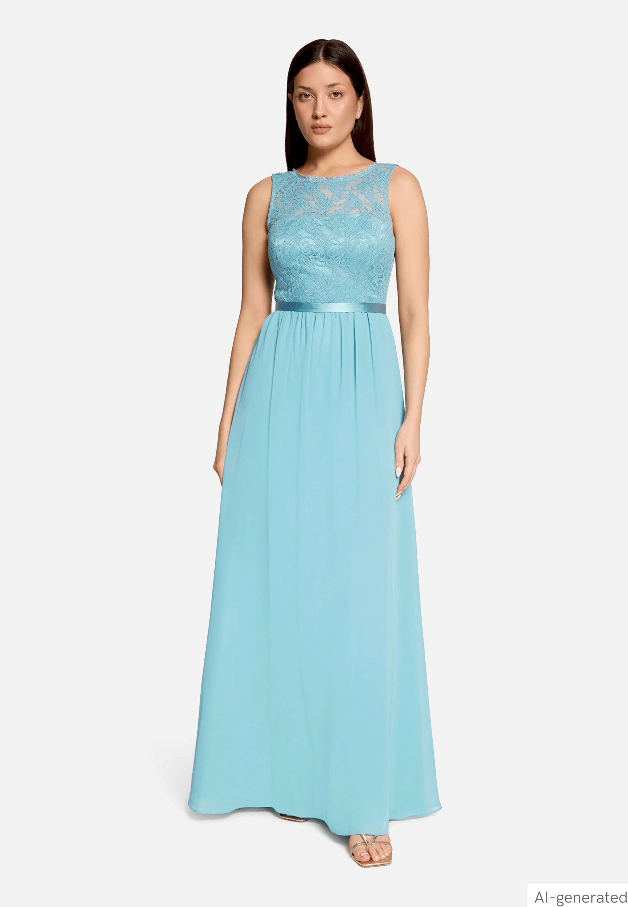 Cocktailkleid mit Spitze