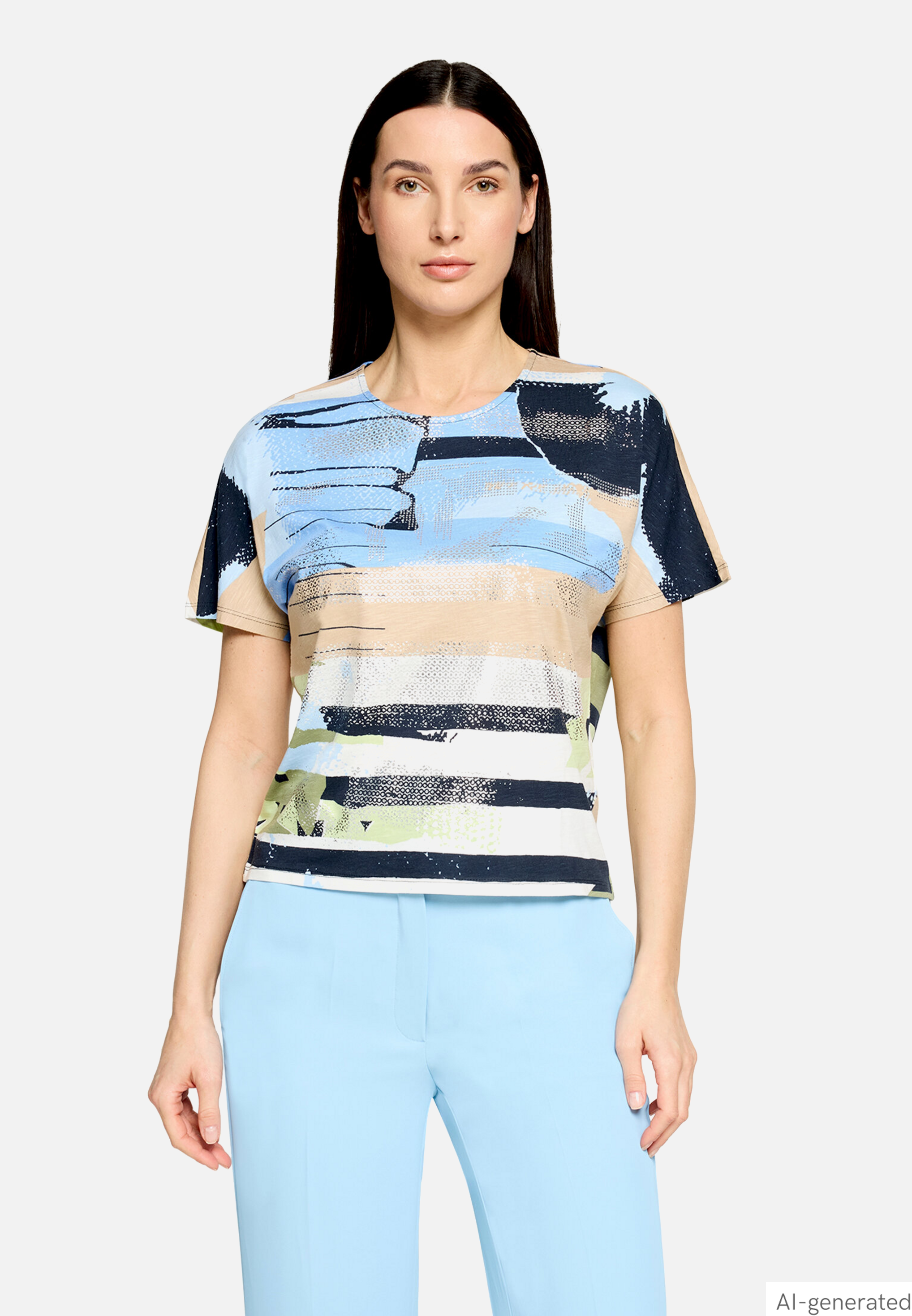 Oversize-Shirt mit Aufdruck