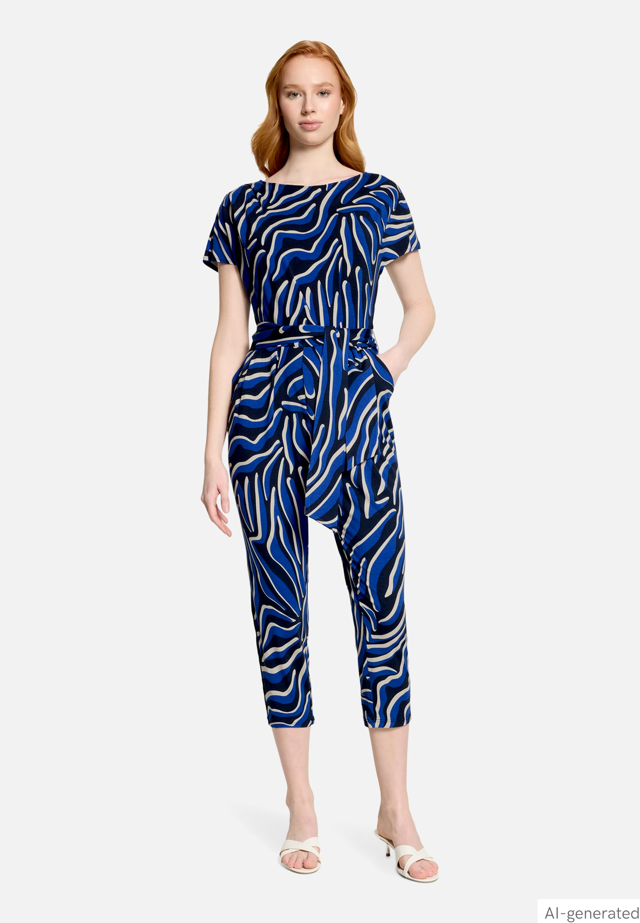 Jumpsuit mit Eingrifftaschen