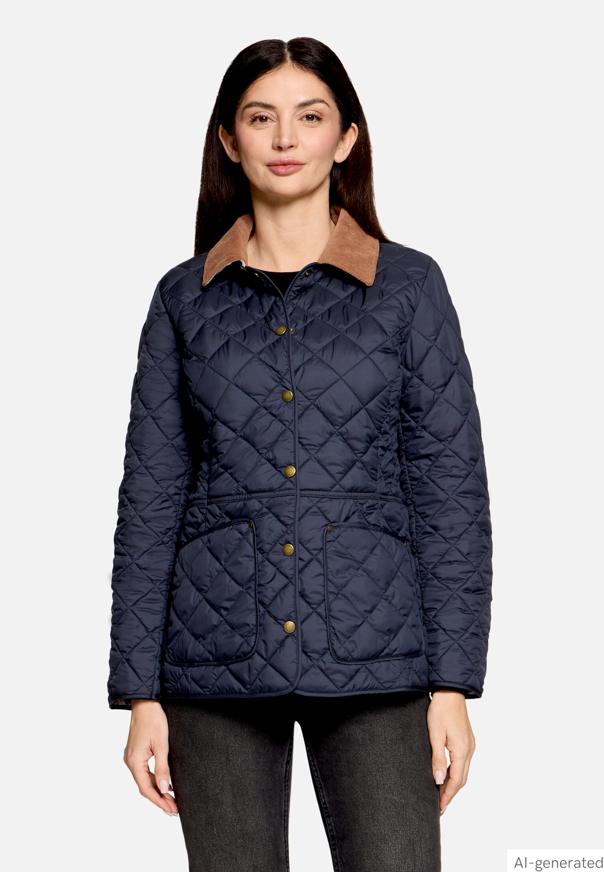Outdoorjacke mit Kragen
