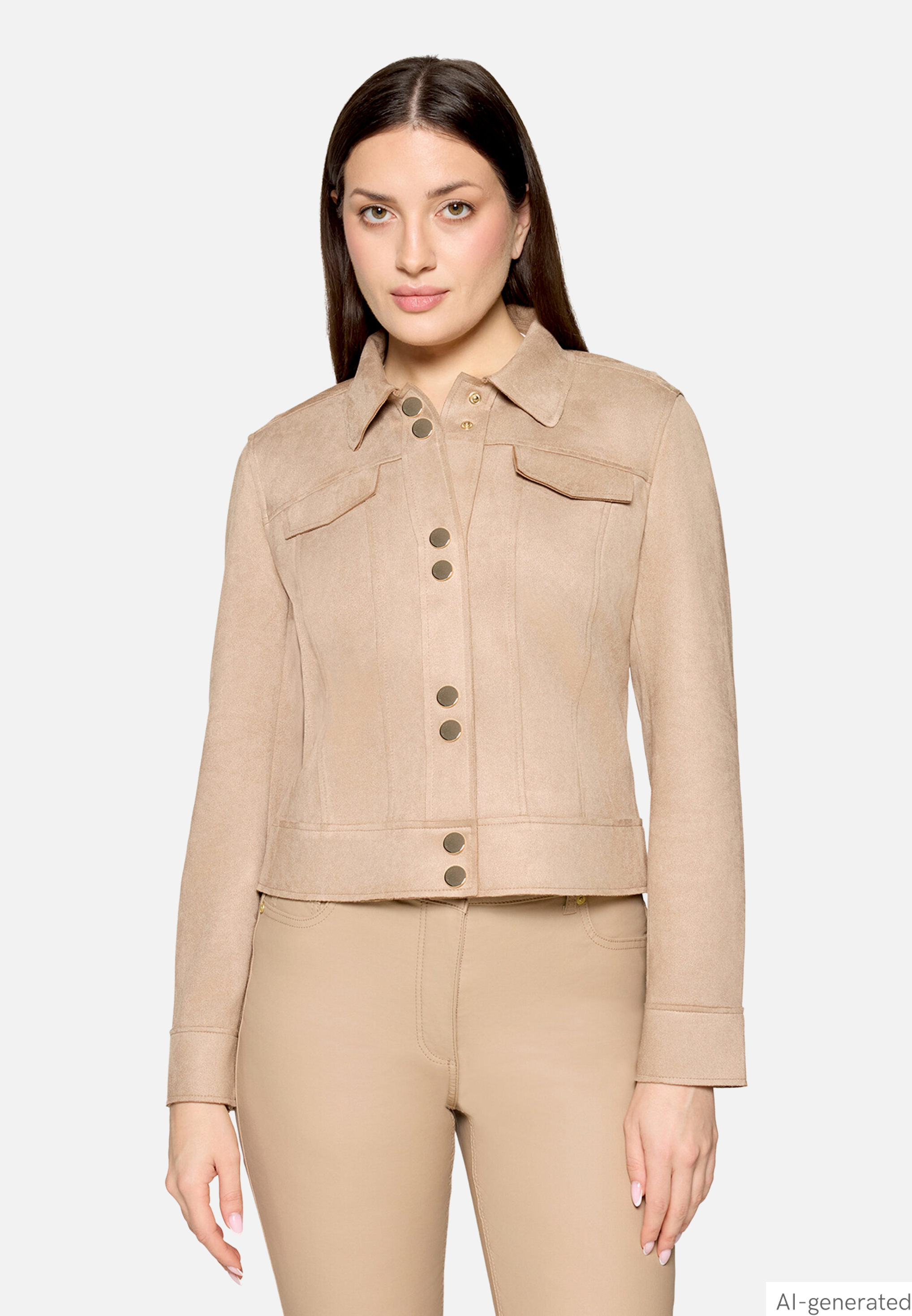 Blazer-Jacke langarm