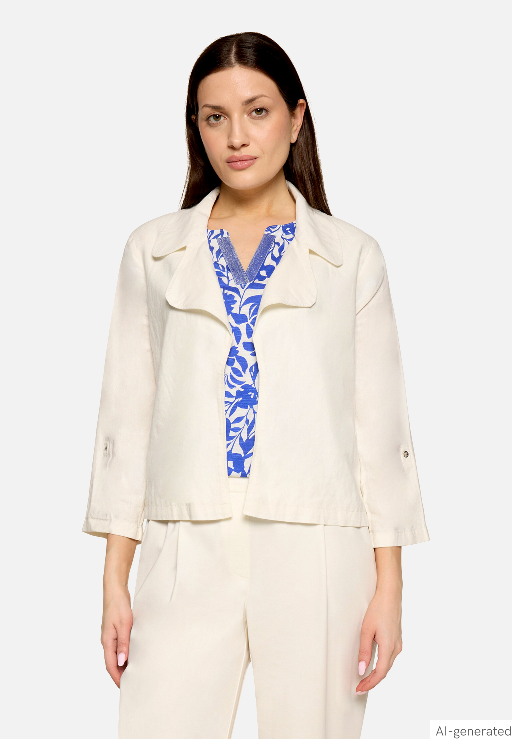 Sommerblazer mit 3/4 Arm