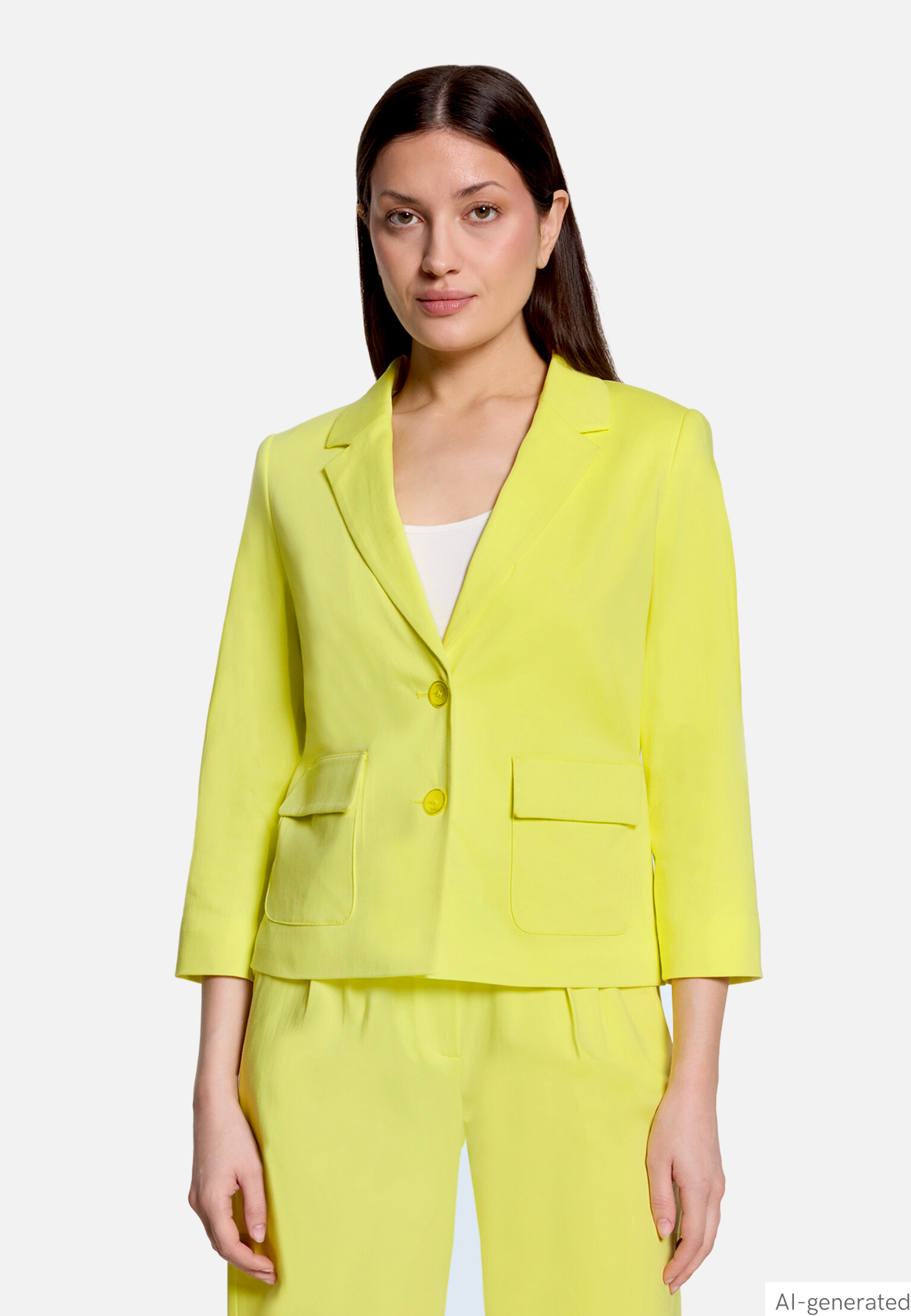 Blazer-Jacke mit 3/4 Arm