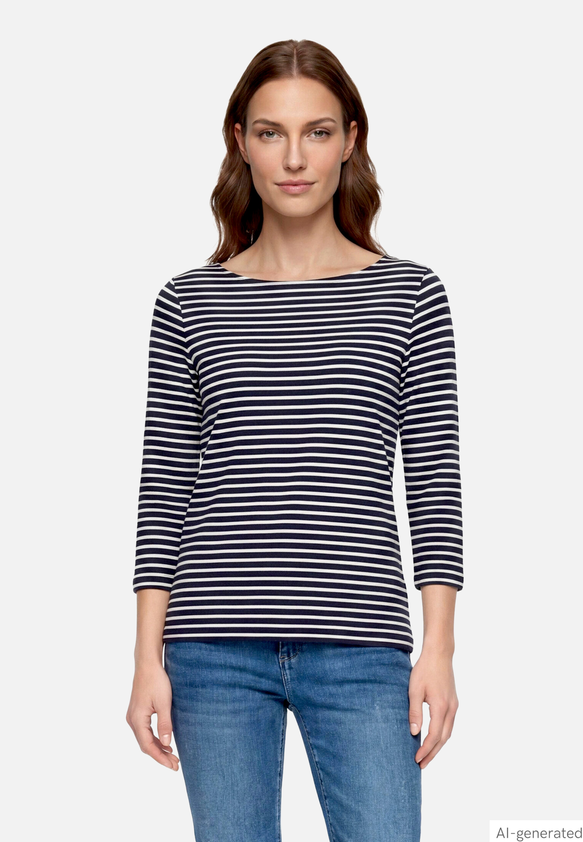 Basic Shirt mit Ringel
