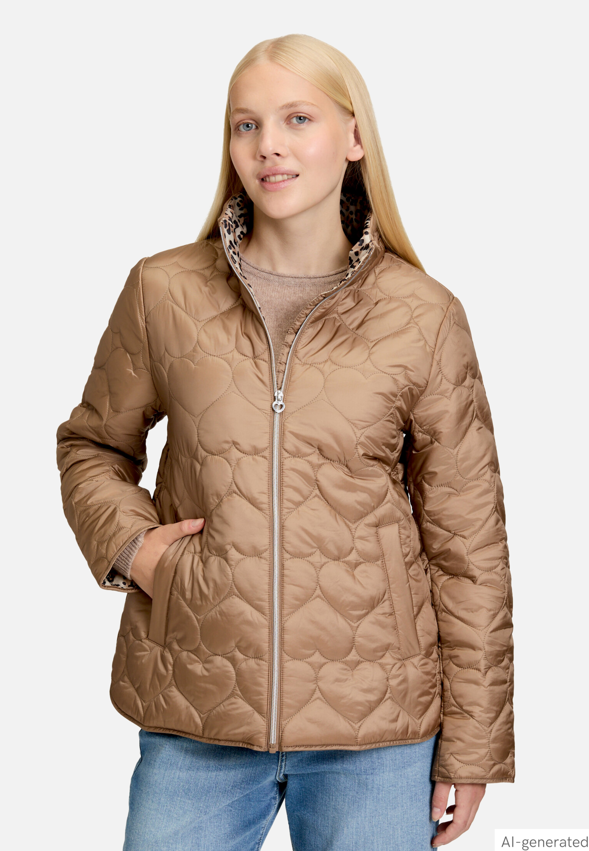 Outdoorjacke mit Steppungen