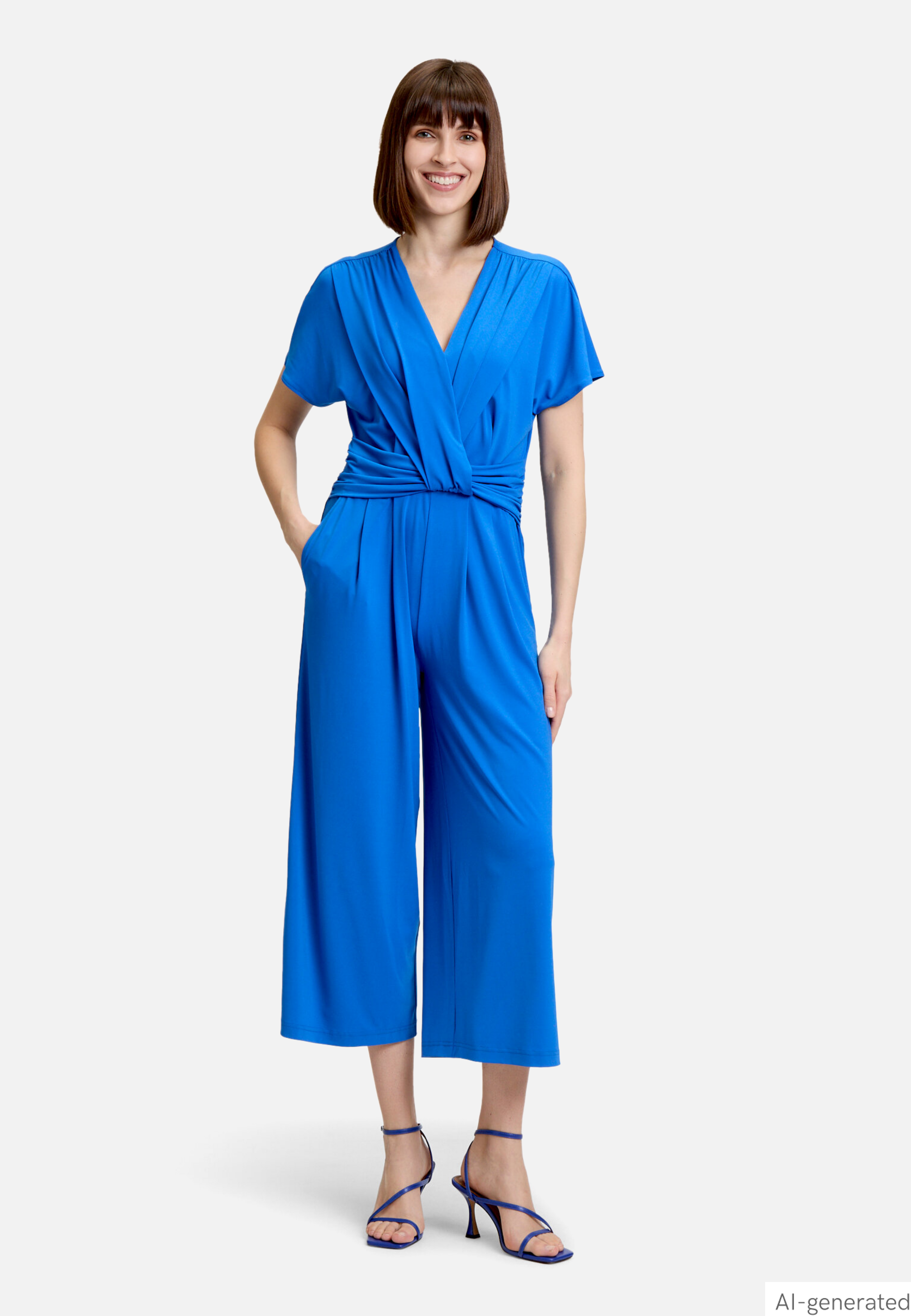 Jumpsuit mit Eingrifftaschen