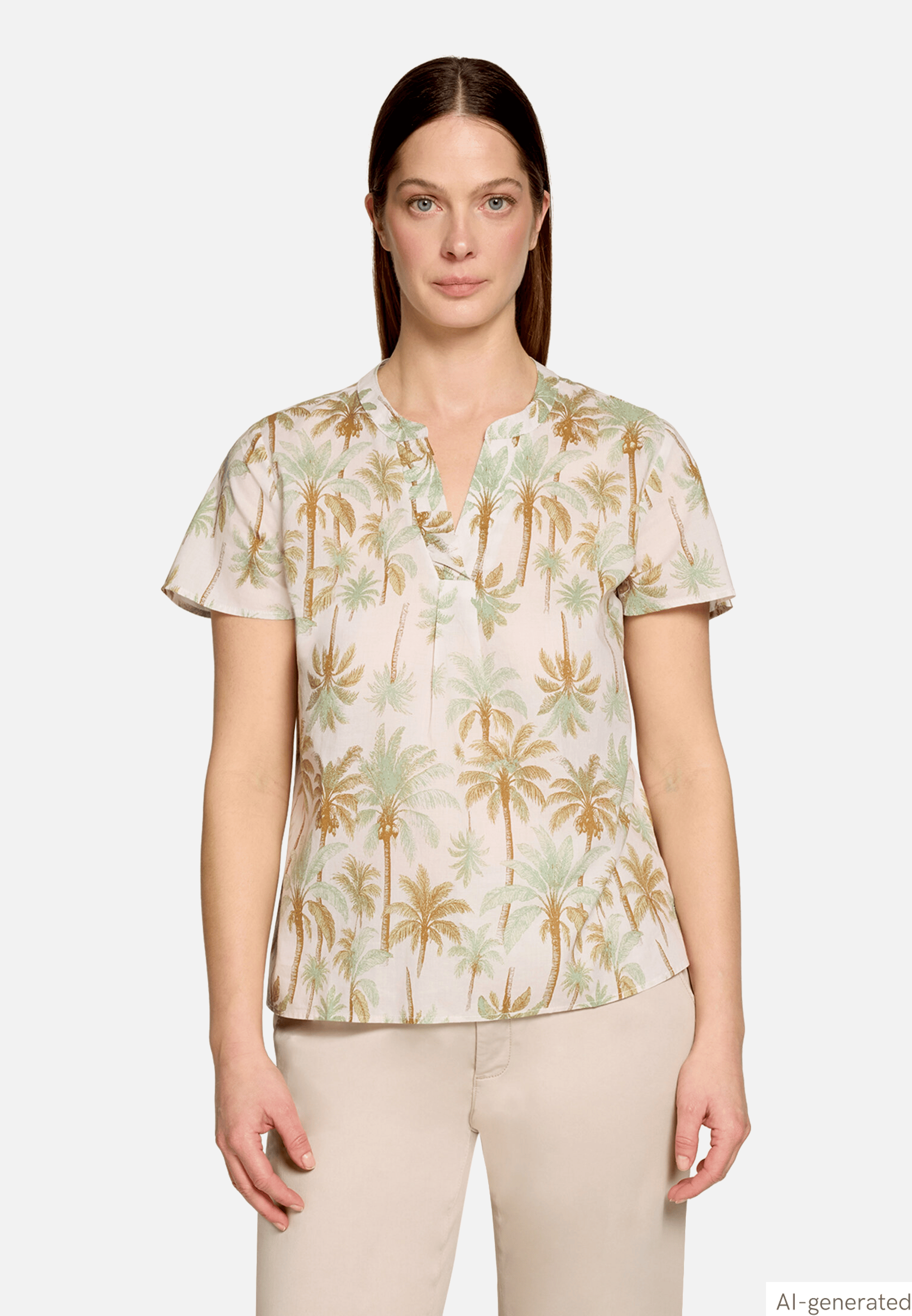Blusenshirt mit Rüschen