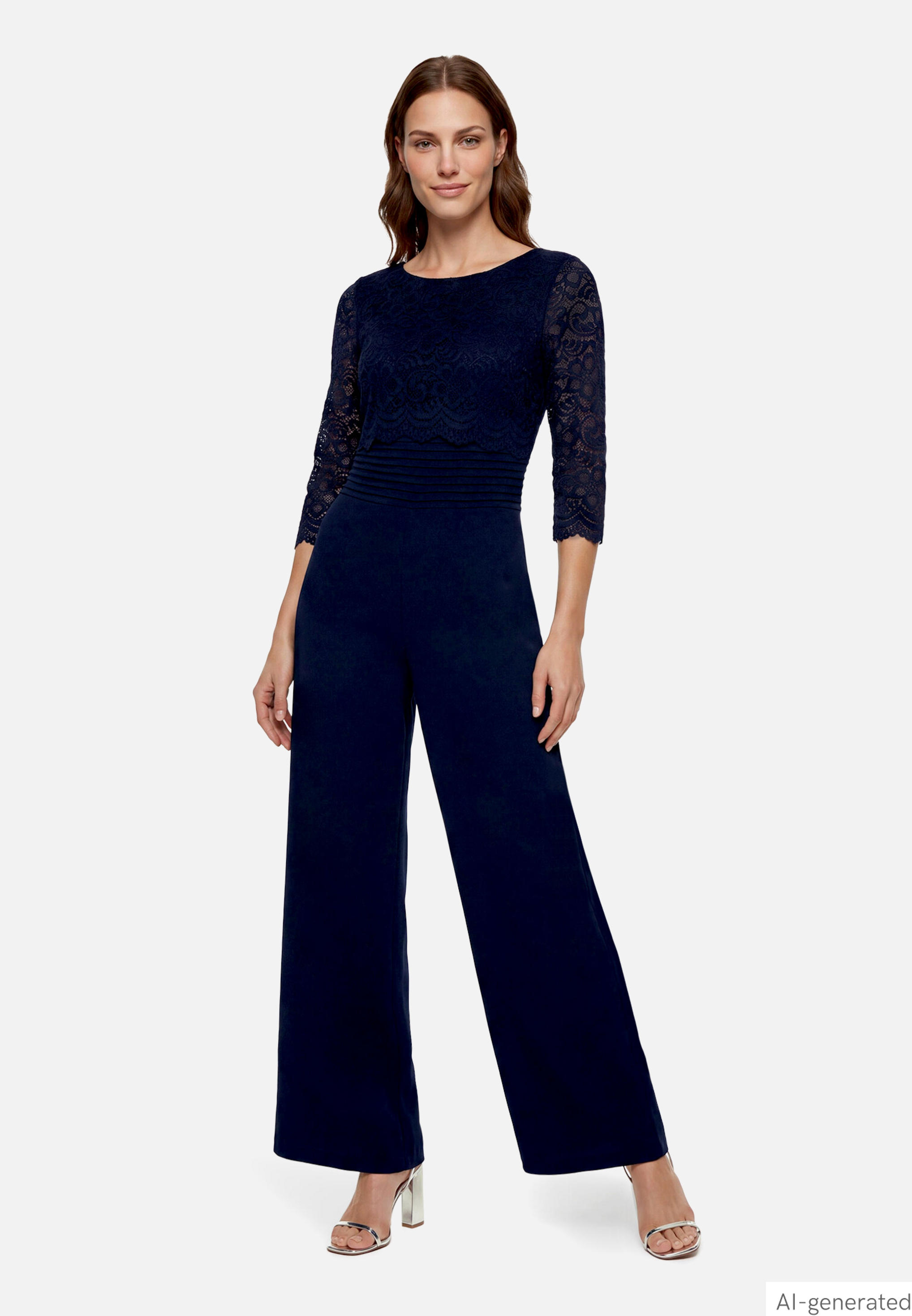 Jumpsuit mit Spitze