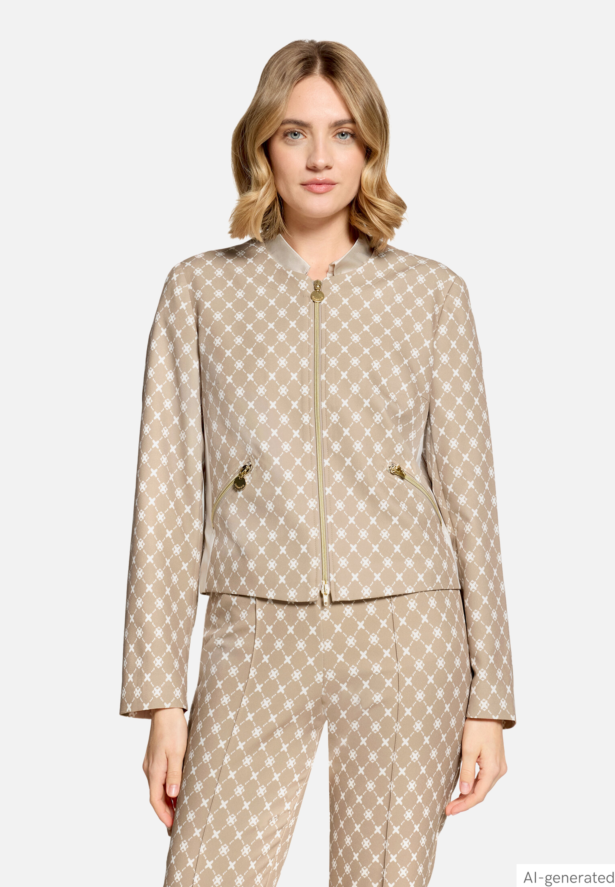 Blazer-Jacke langarm