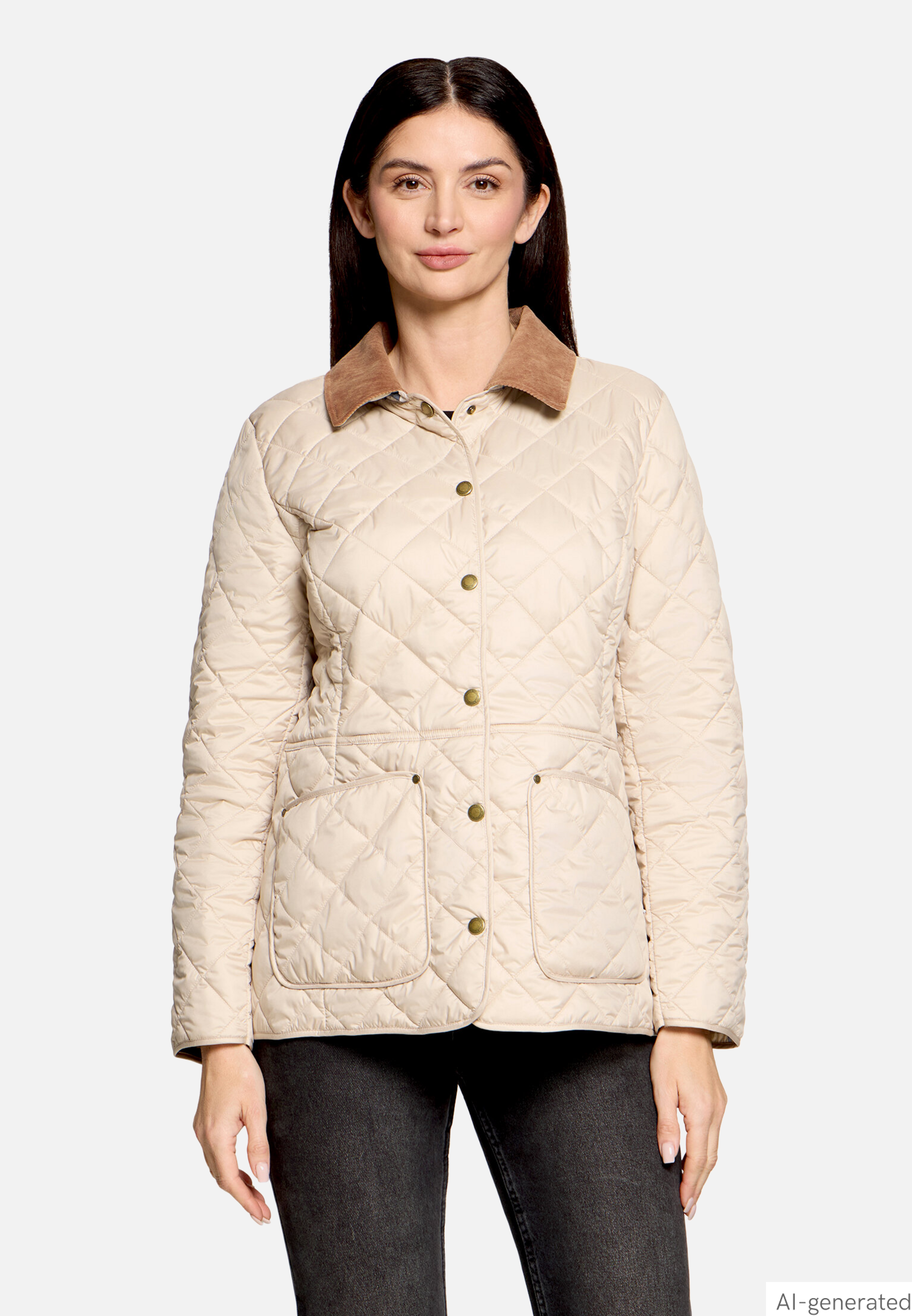 Outdoorjacke mit Kragen