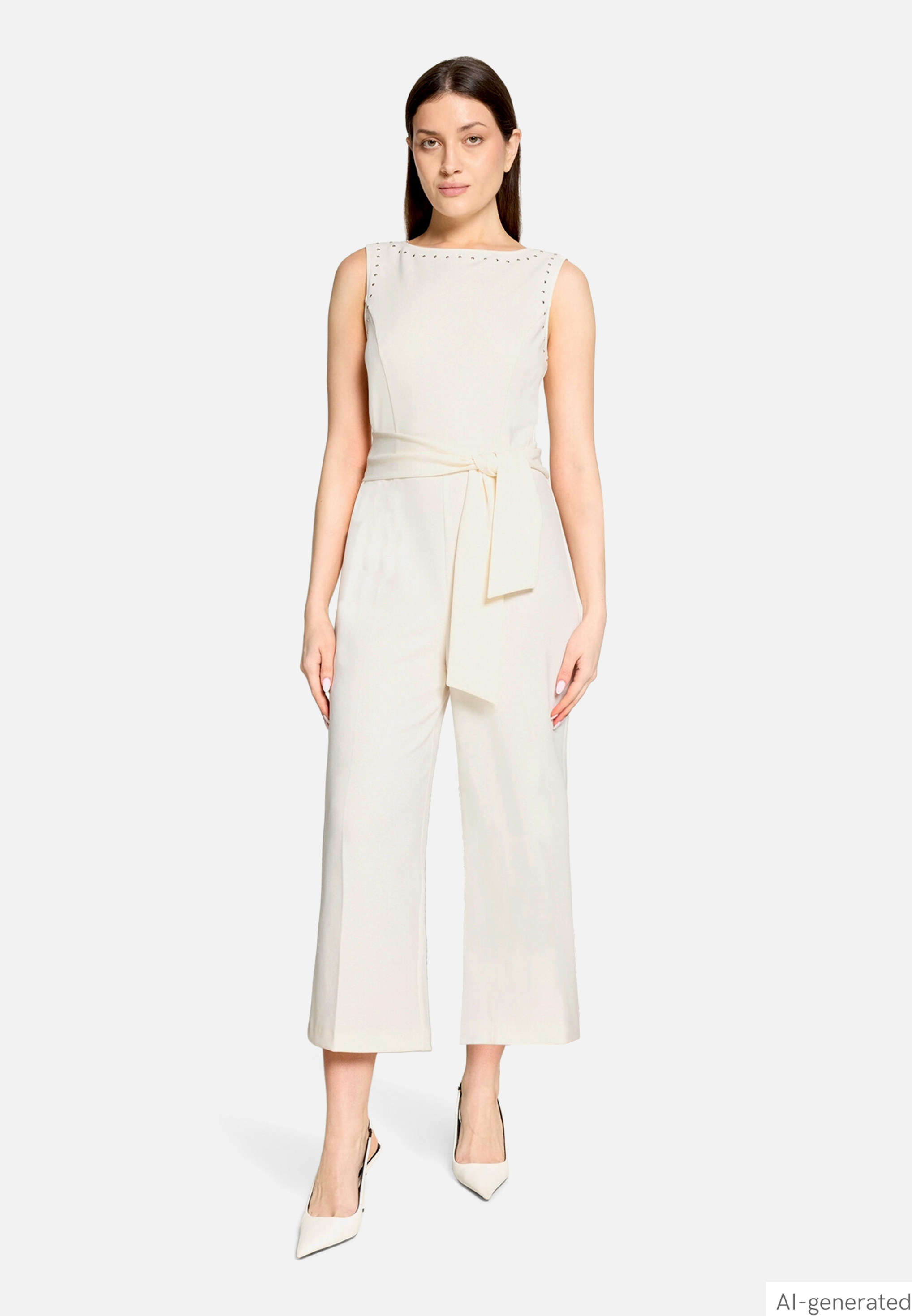 Jumpsuit mit Gürtel