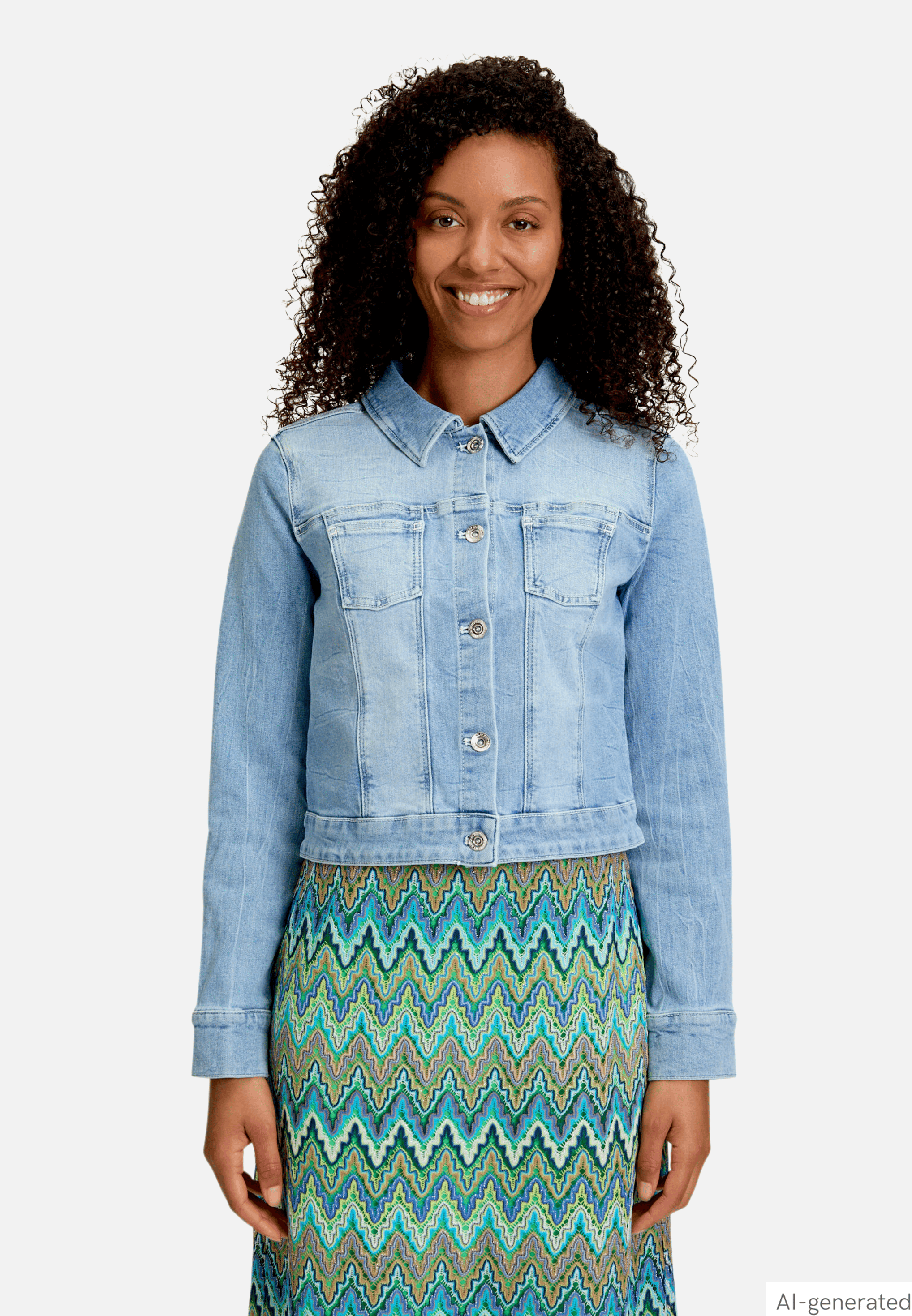 Jeansjacke langarm