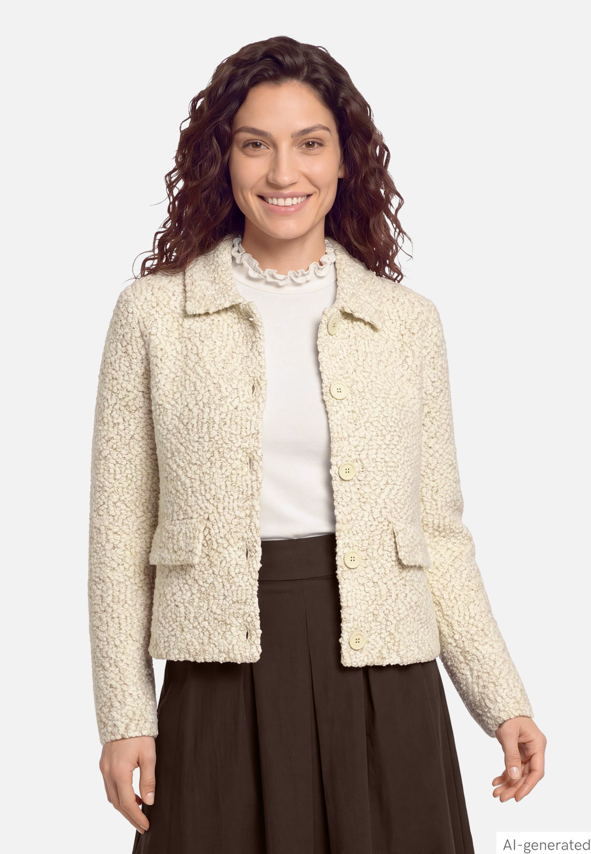 Cardigan mit Kragen